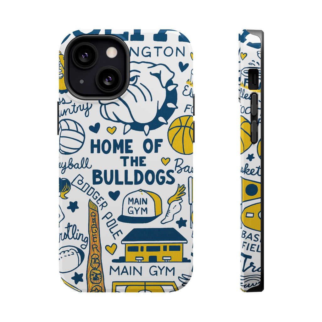 Colfax Bulldogs Magnetic Phone Case