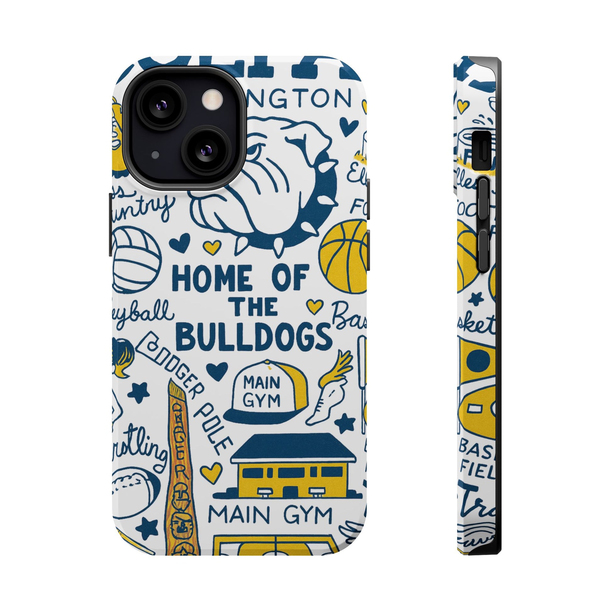 Colfax Bulldogs Magnetic Phone Case