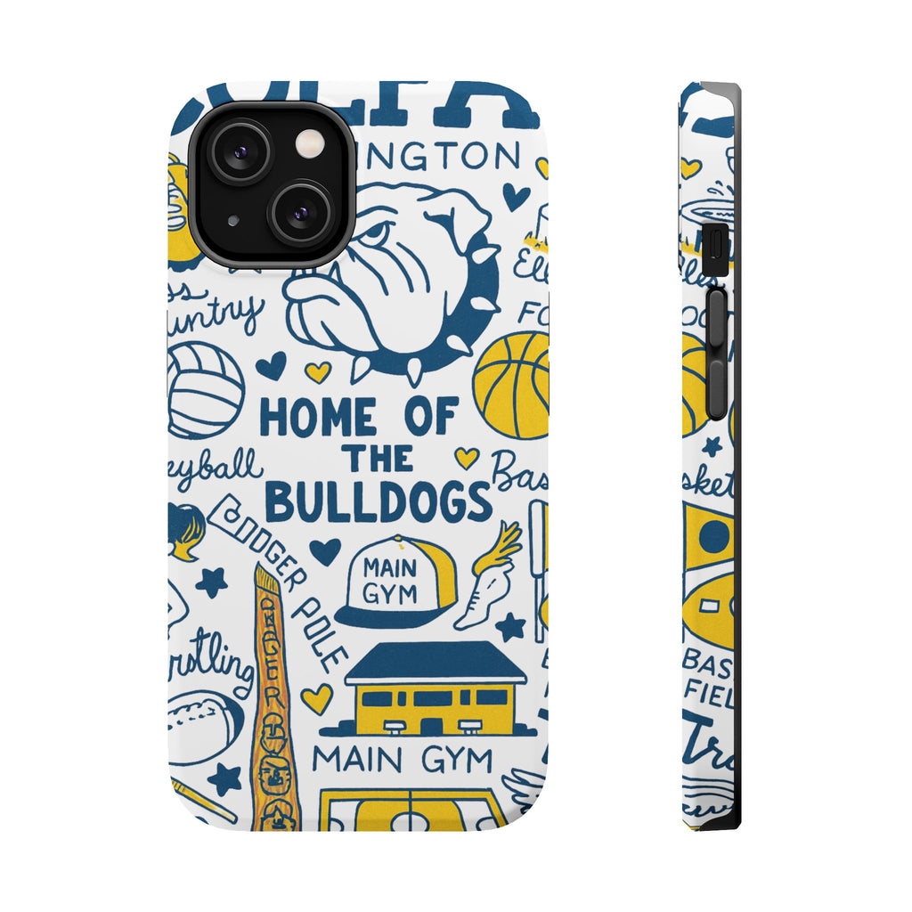 Colfax Bulldogs Magnetic Phone Case