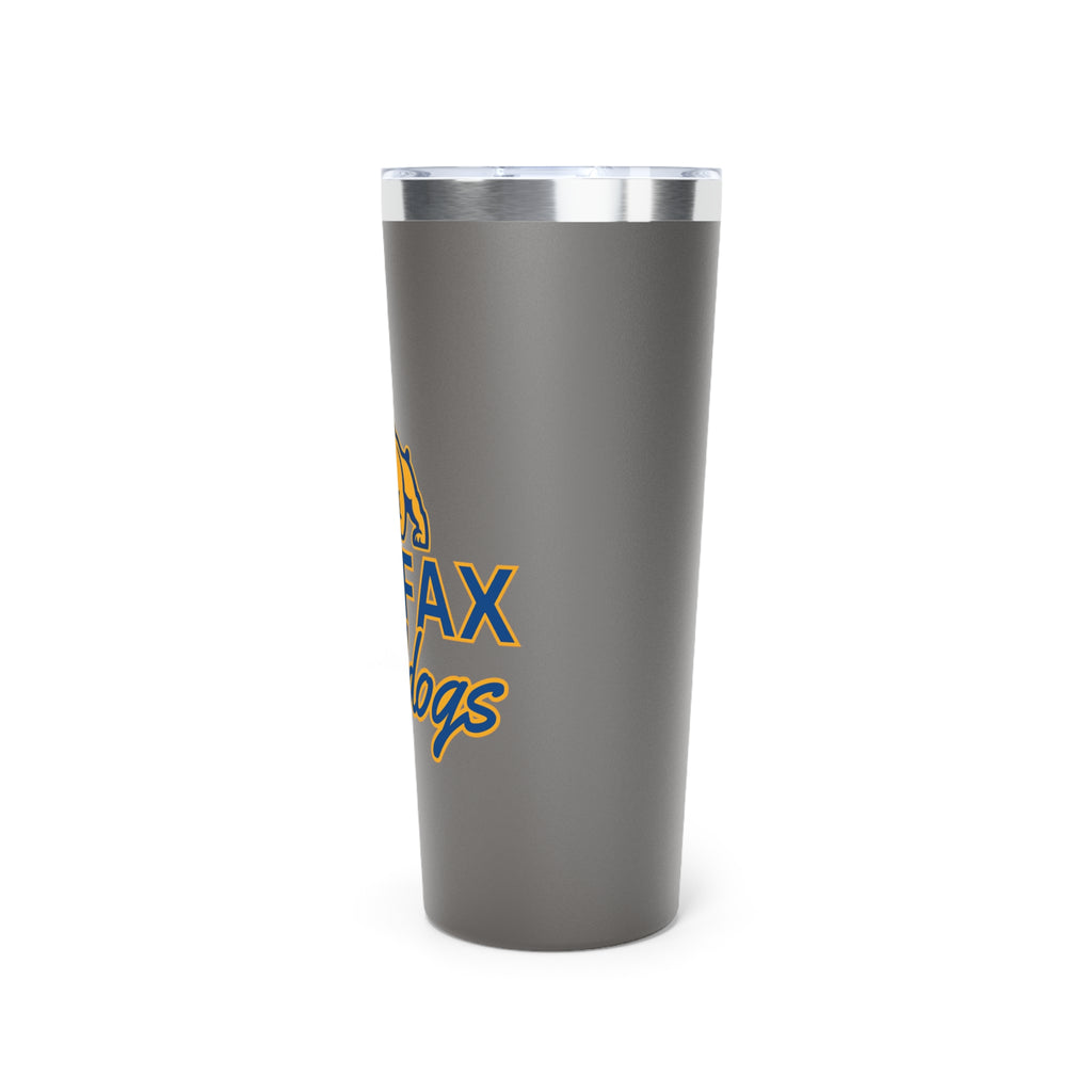 Copper Insulated Tumbler - Colfax Bulldogs 22oz Mug, Travel Cup, Sports Fan Gift, Team Spirit, Birthday, Graduation