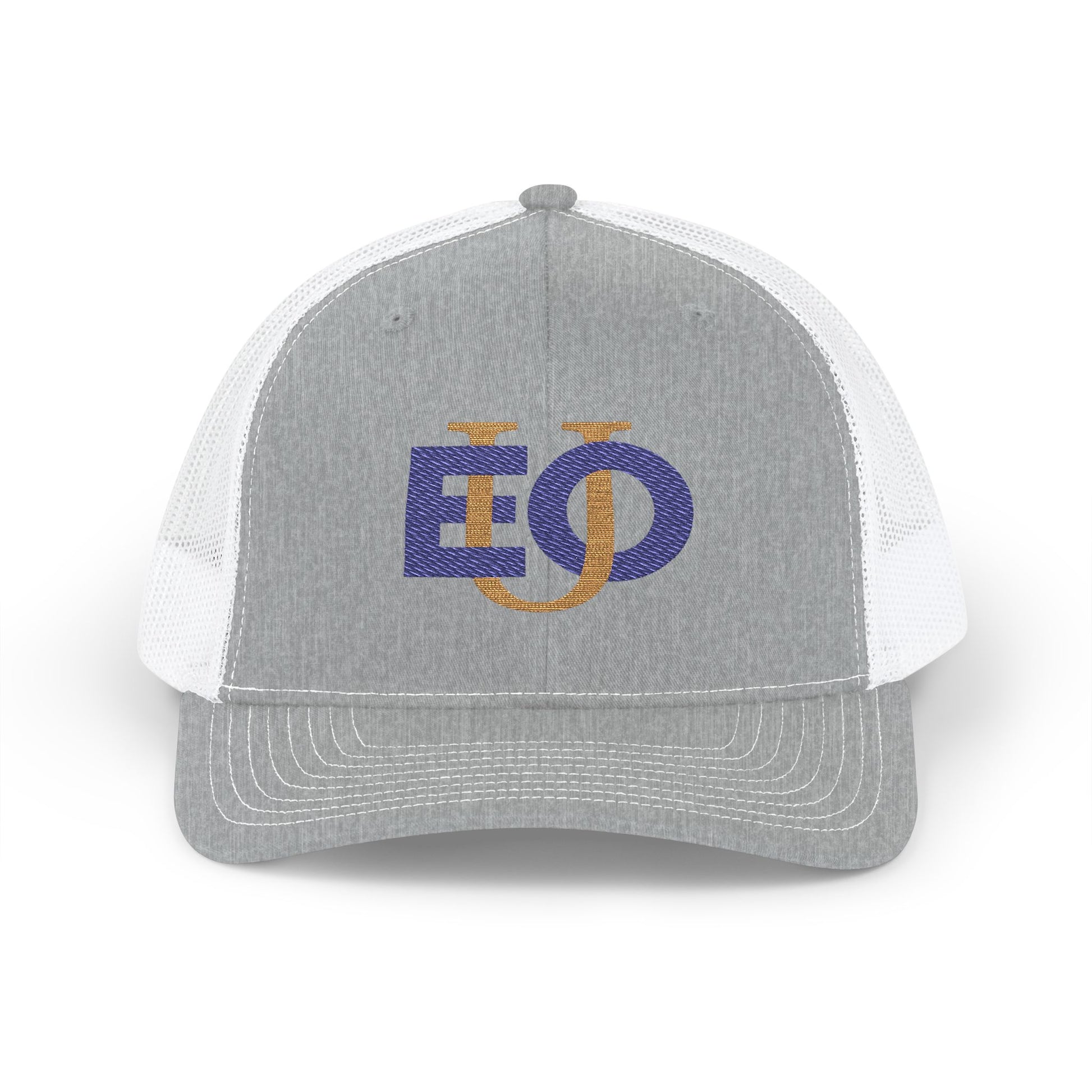 Trucker Cap Richardson 112 EOU Logo Navy and Gold
