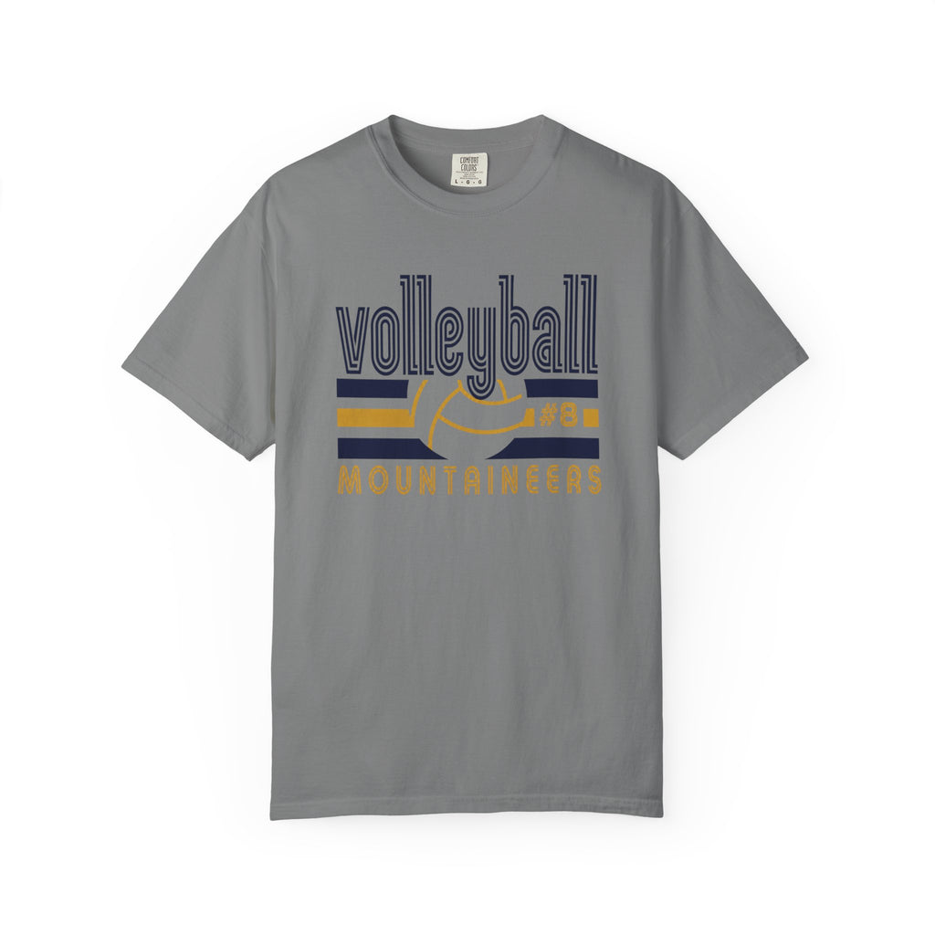Mountaineers #8 Retro Sports T-Shirt