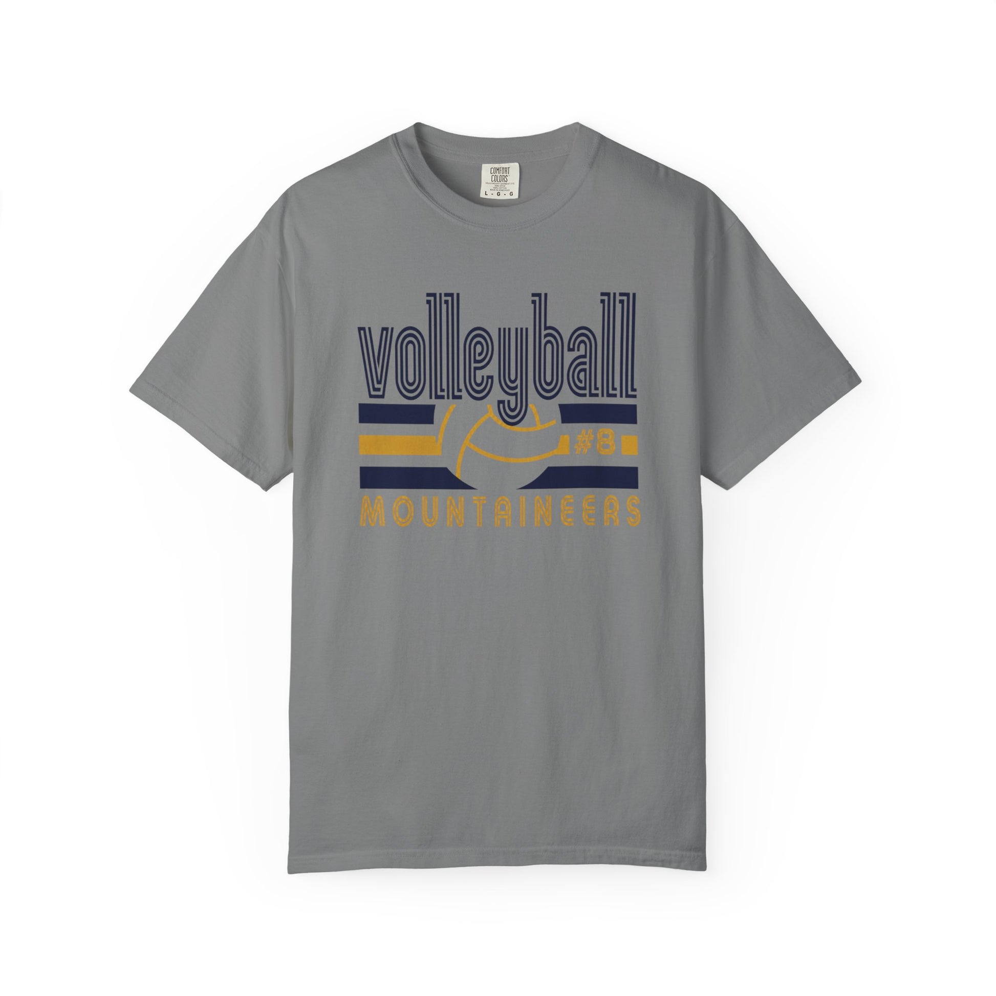 Mountaineers #8 Retro Sports T-Shirt