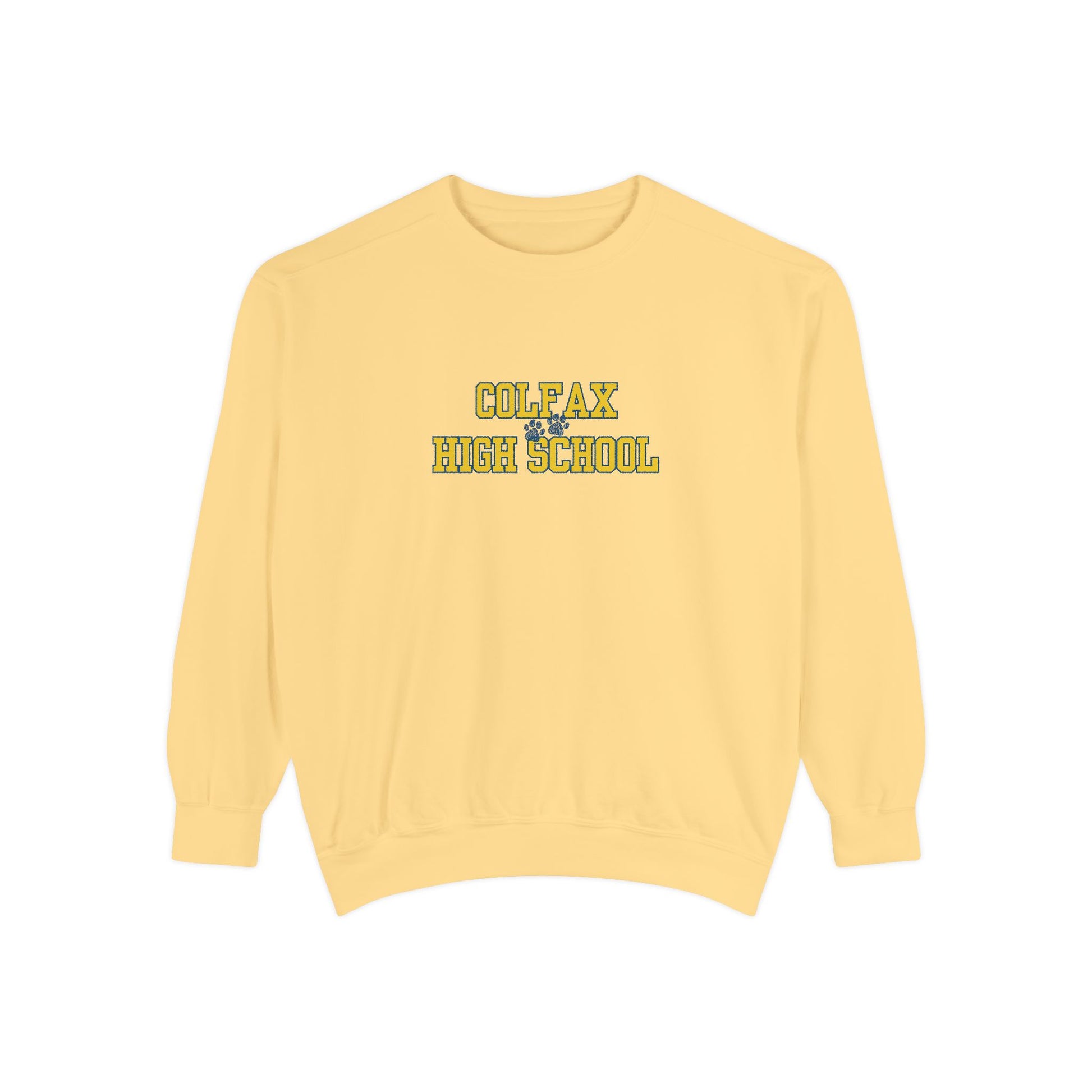 Colfax High School HEAVIER Sweatshirt Limited Edition-Dyed Sweatshirt