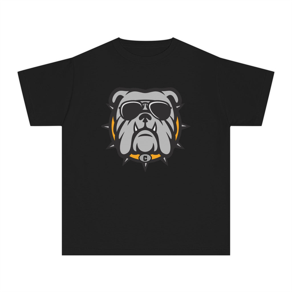 Cool Bulldog Graphic Youth Tee