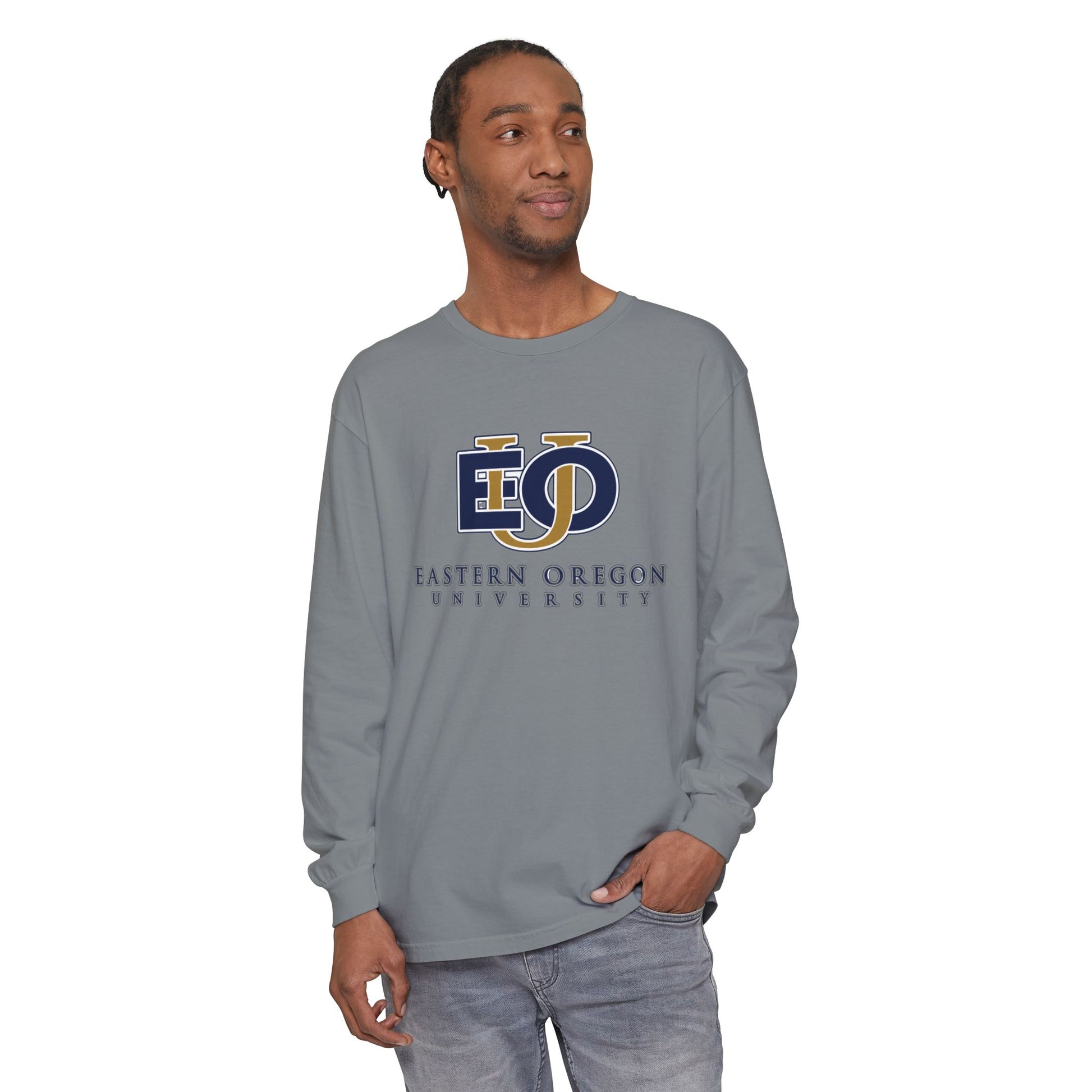 Eastern Oregon University Logo Long Sleeve