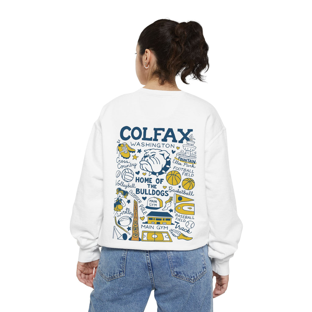 Colfax High School HEAVIER Sweatshirt Limited Edition-Dyed Sweatshirt