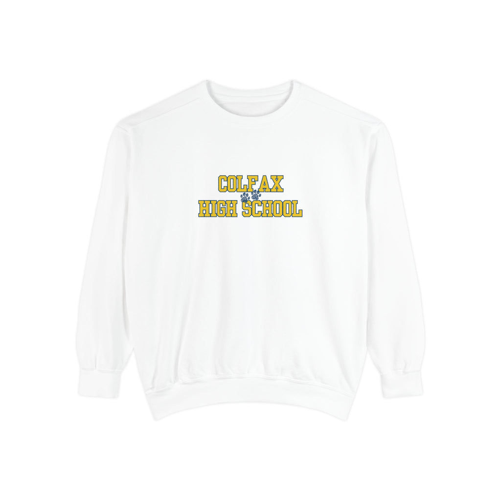 Colfax High School HEAVIER Sweatshirt Limited Edition-Dyed Sweatshirt
