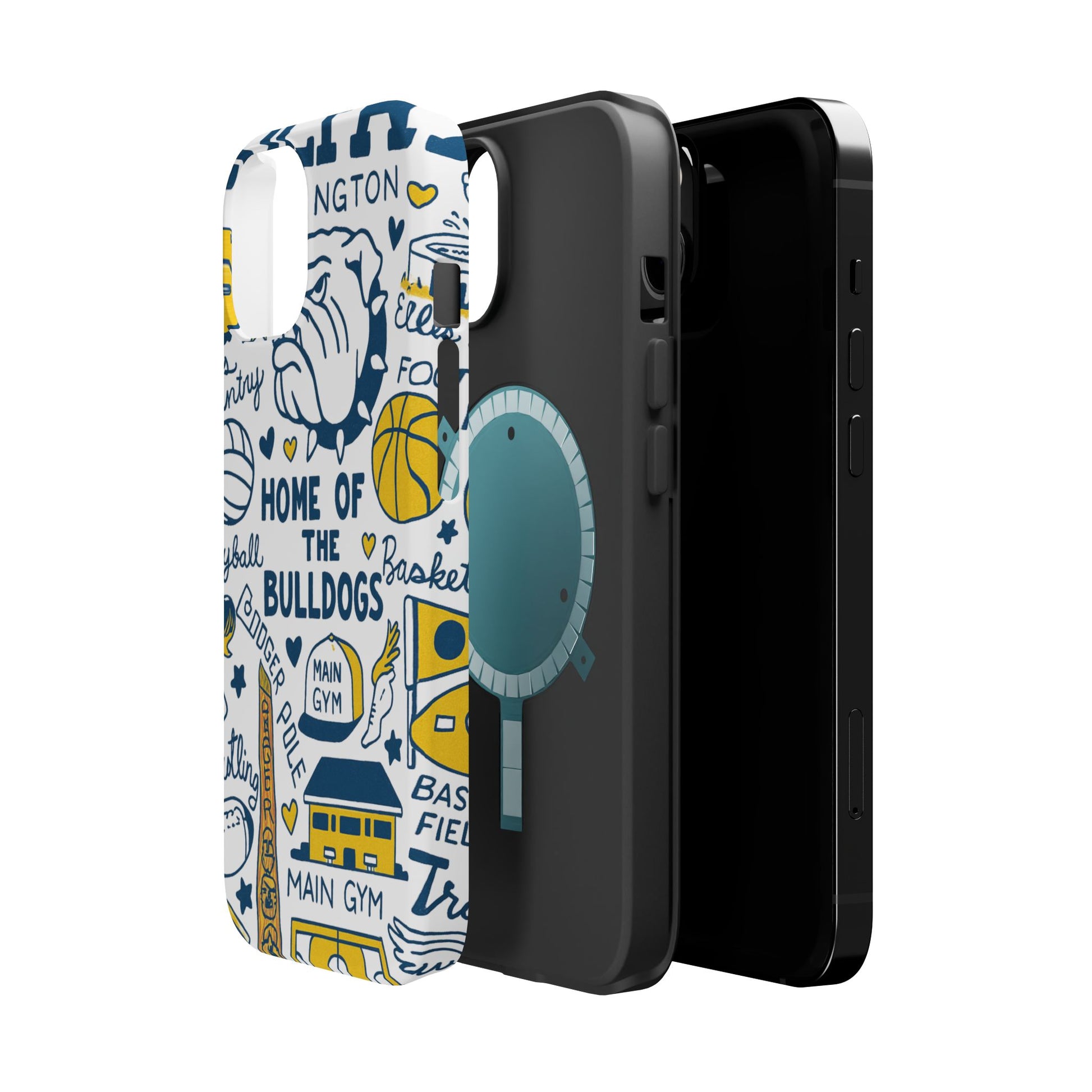 Colfax Bulldogs Magnetic Phone Case