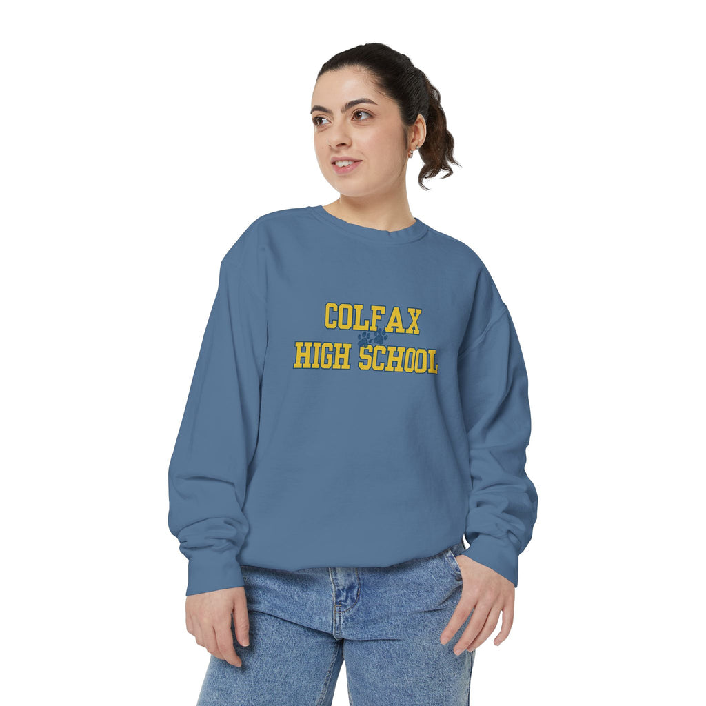 Colfax High School HEAVIER Sweatshirt Limited Edition-Dyed Sweatshirt