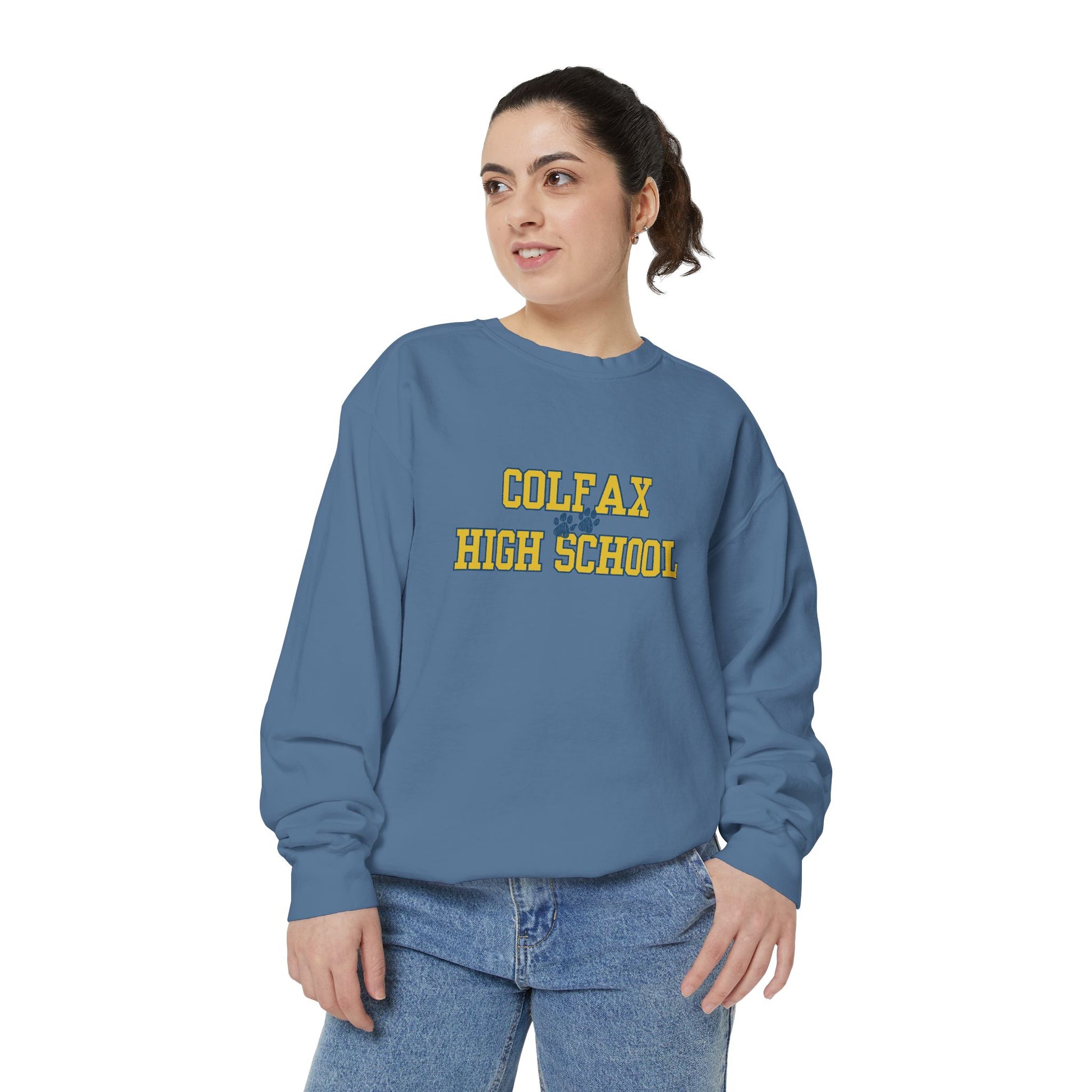 Colfax High School HEAVIER Sweatshirt Limited Edition-Dyed Sweatshirt