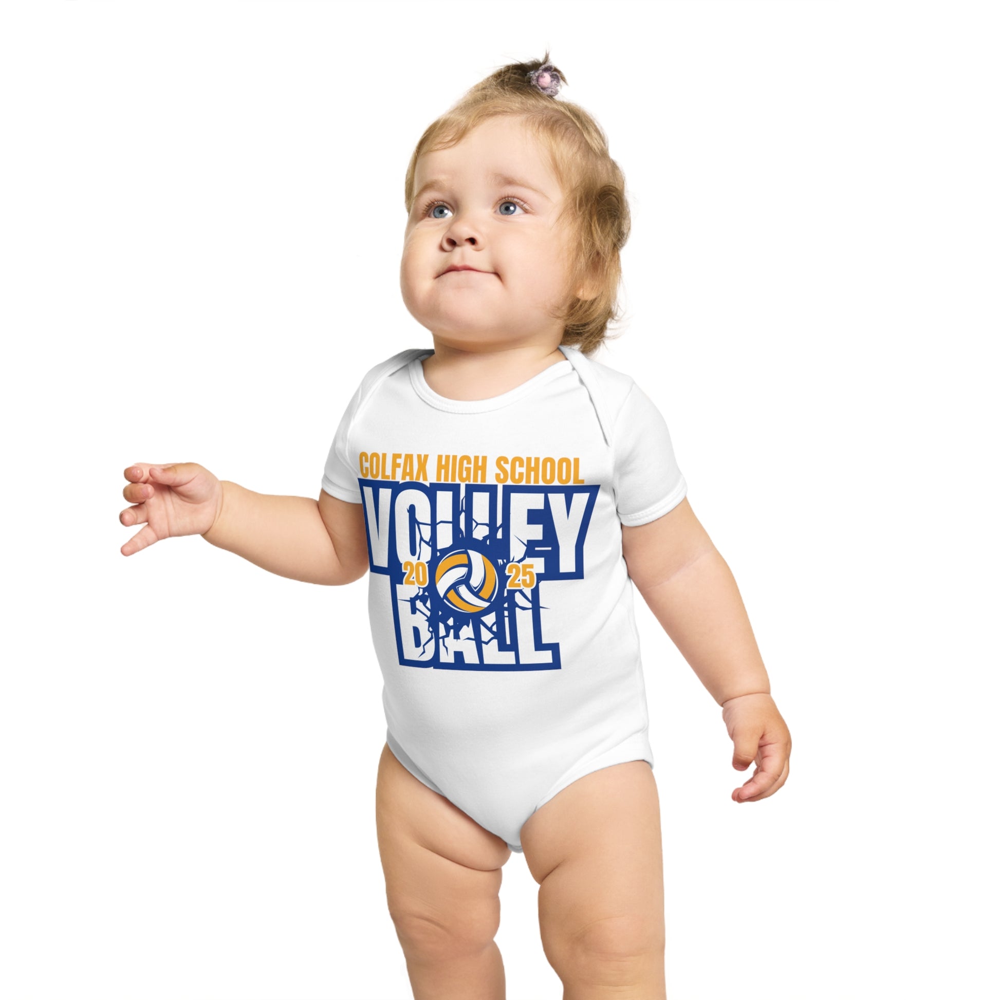 Bulldogs Volleyball Onesie Baby Bodysuit