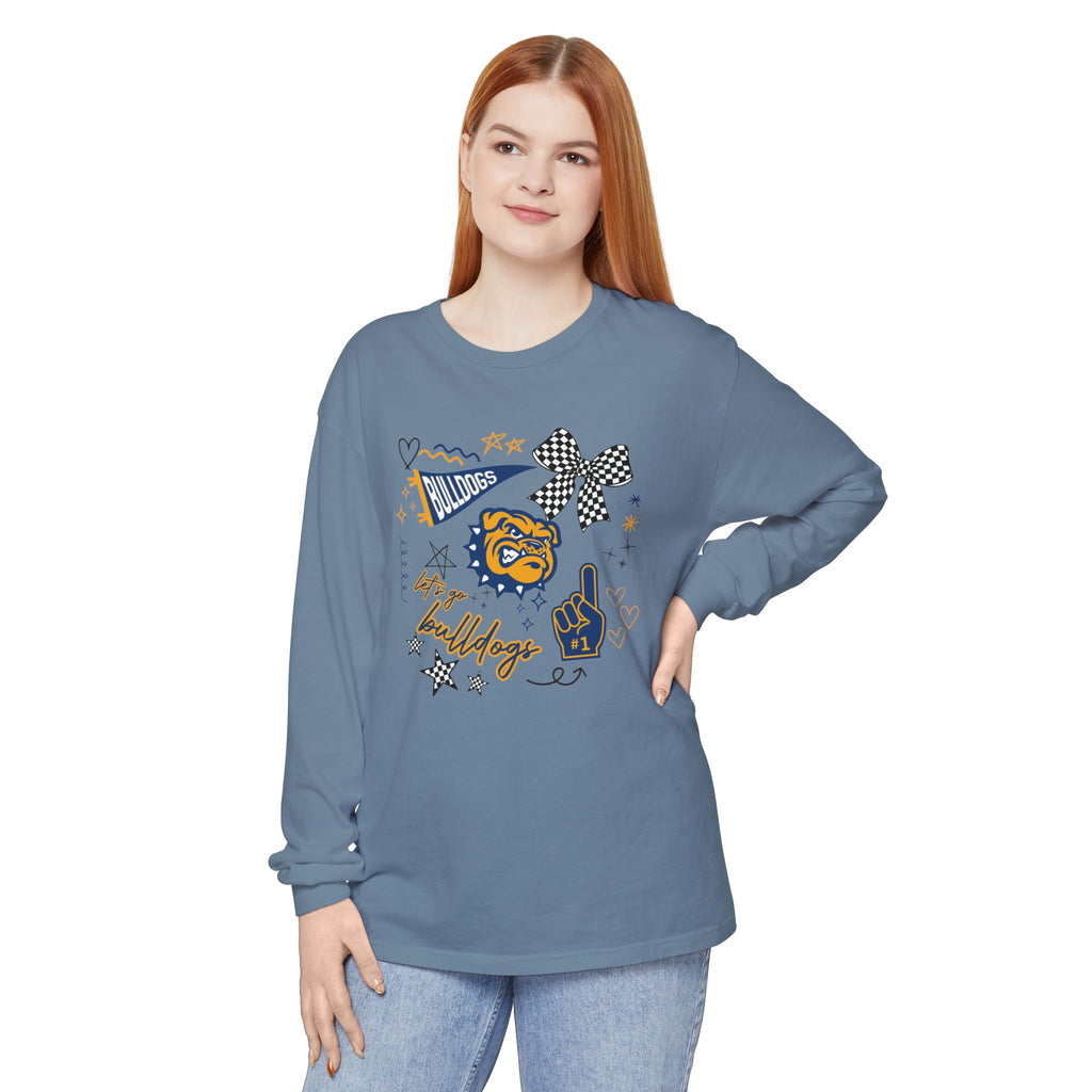 Bulldogs fan Long Sleeve T-Shirt