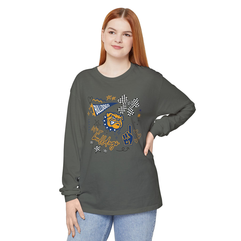 Bulldogs fan Long Sleeve T-Shirt