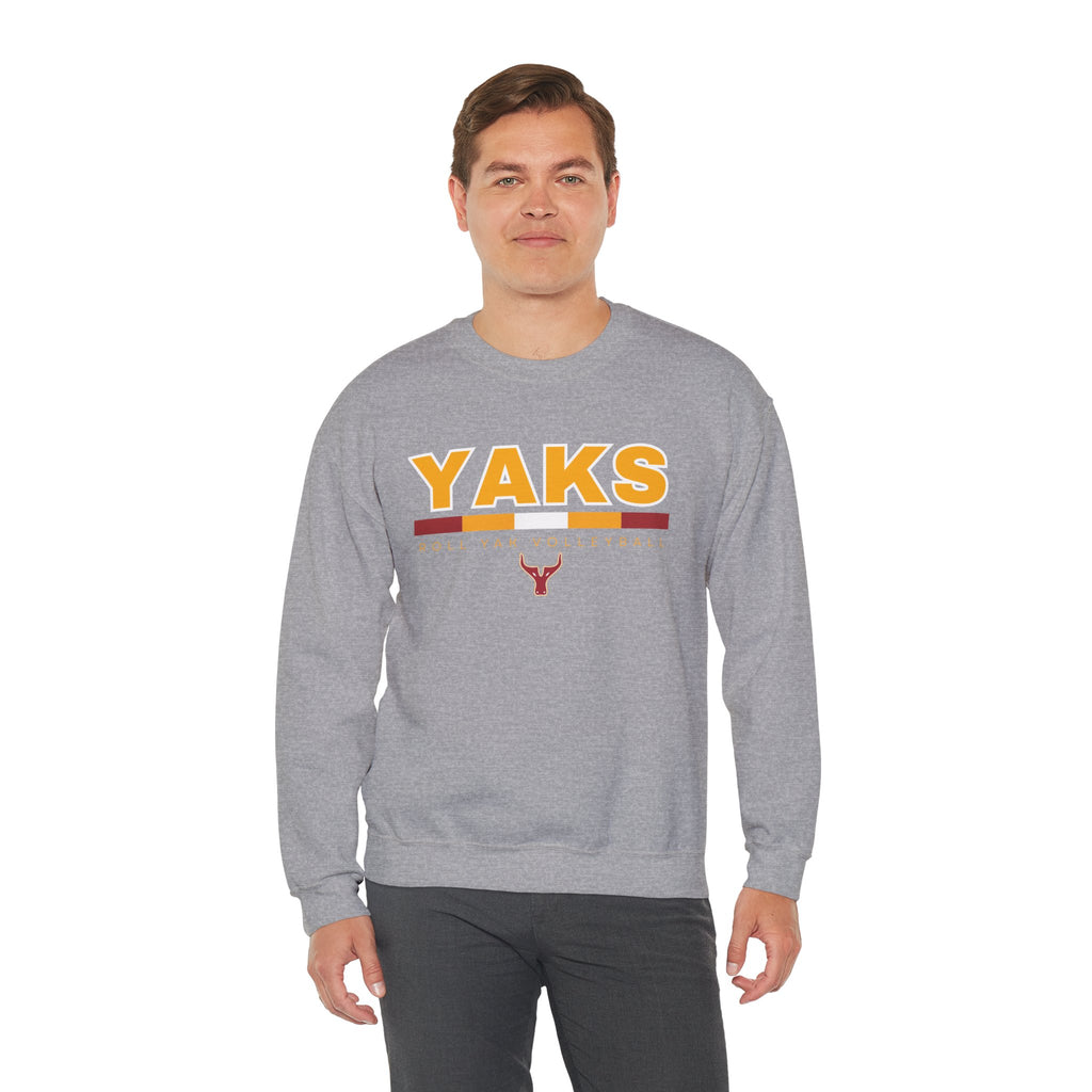 YAKS Retro Stripe Crewneck Sweatshirt