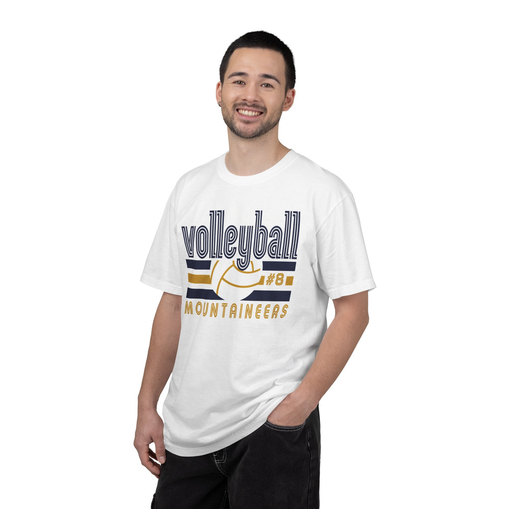 Mountaineers #8 Retro Sports T-Shirt
