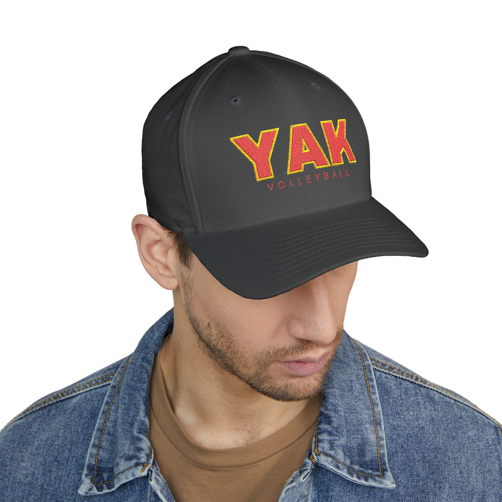 YAK Volleyball Embroidered Cap