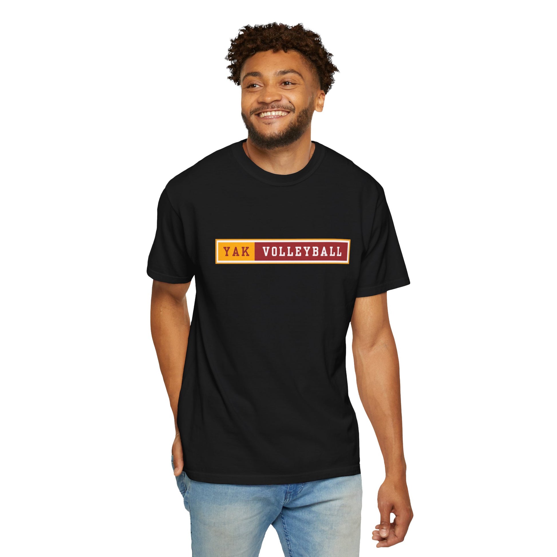 Volleyball Team Retro Box Logo T-Shirt