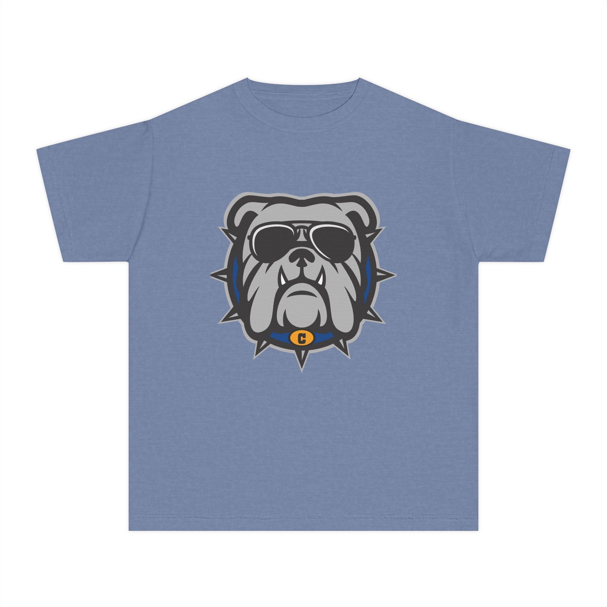 Cool Bulldog Graphic Youth Tee