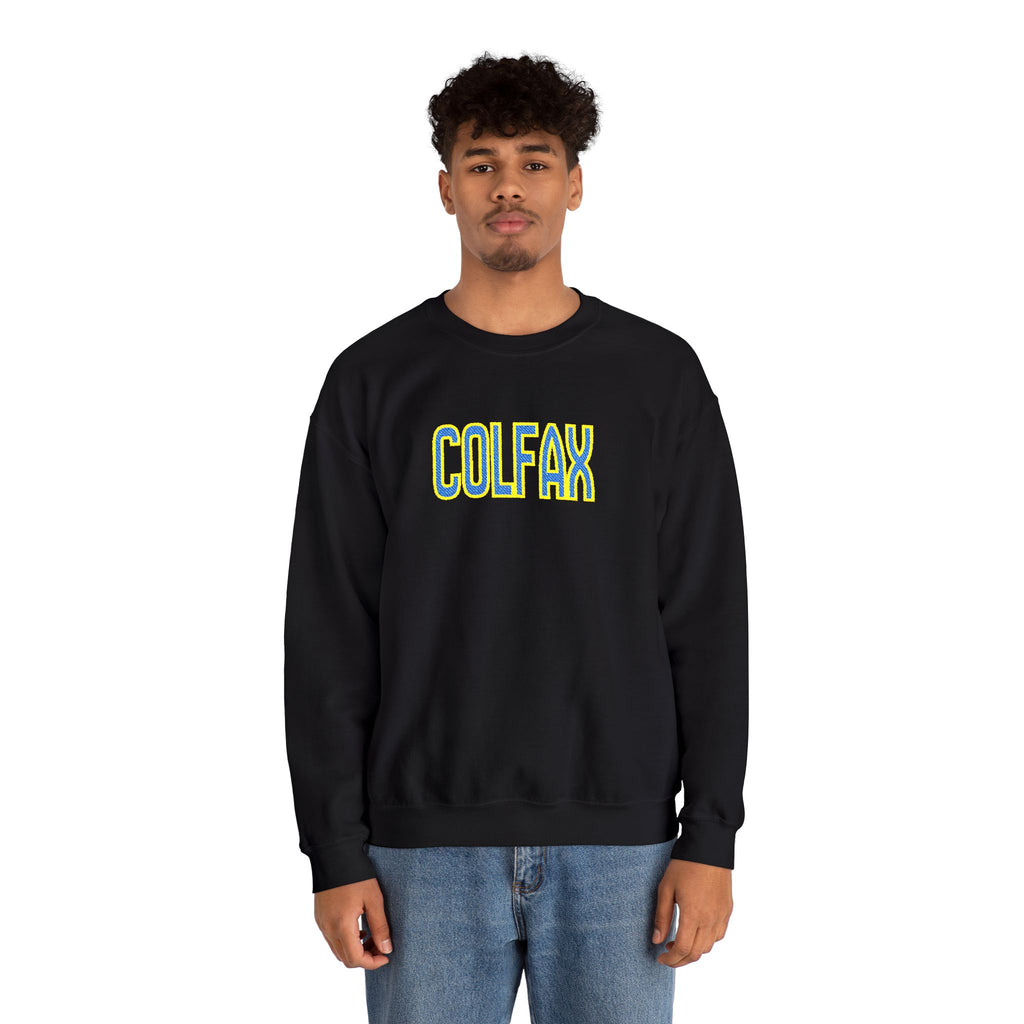 Colfax Retro Varsity Crewneck Sweatshirt