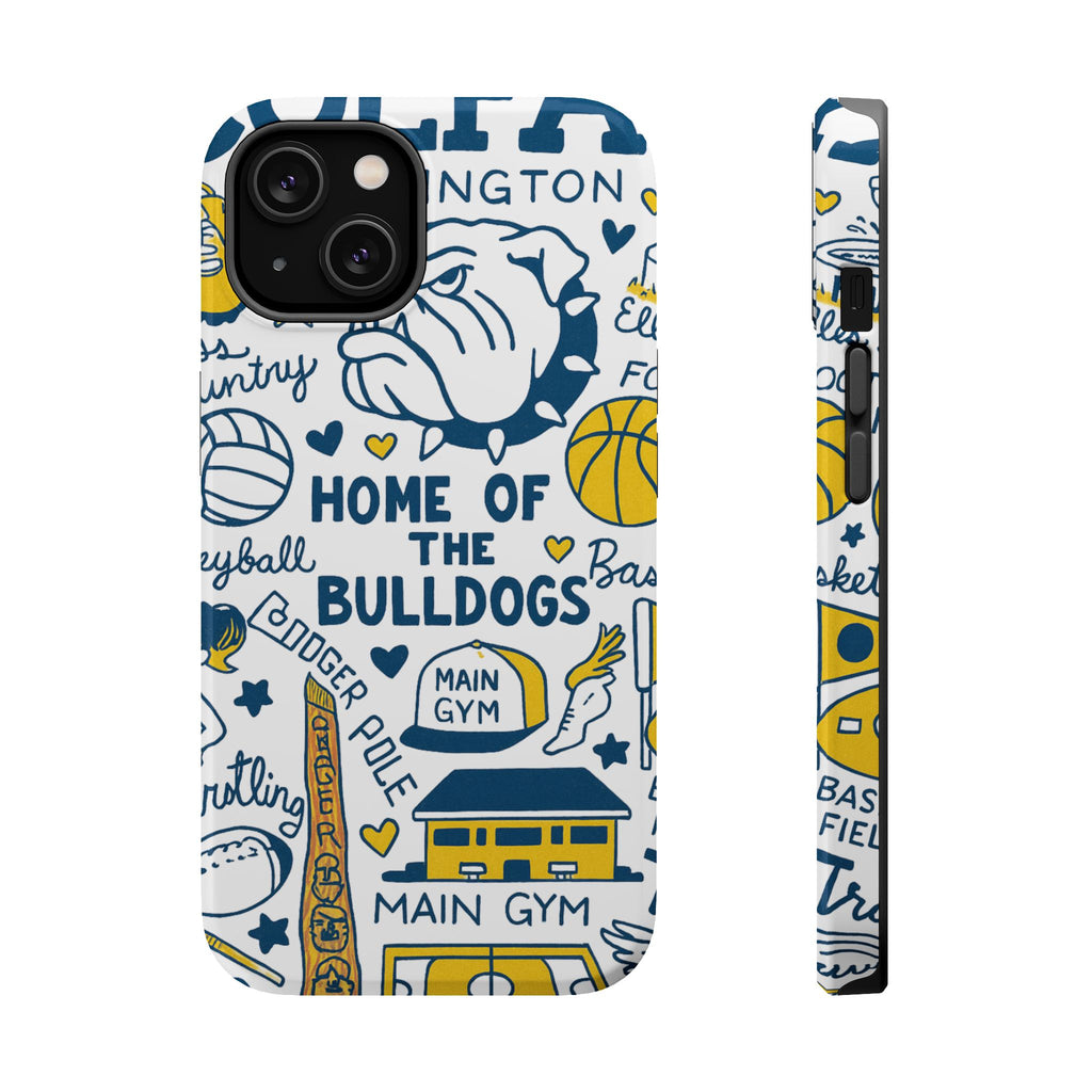 Colfax Bulldogs Magnetic Phone Case