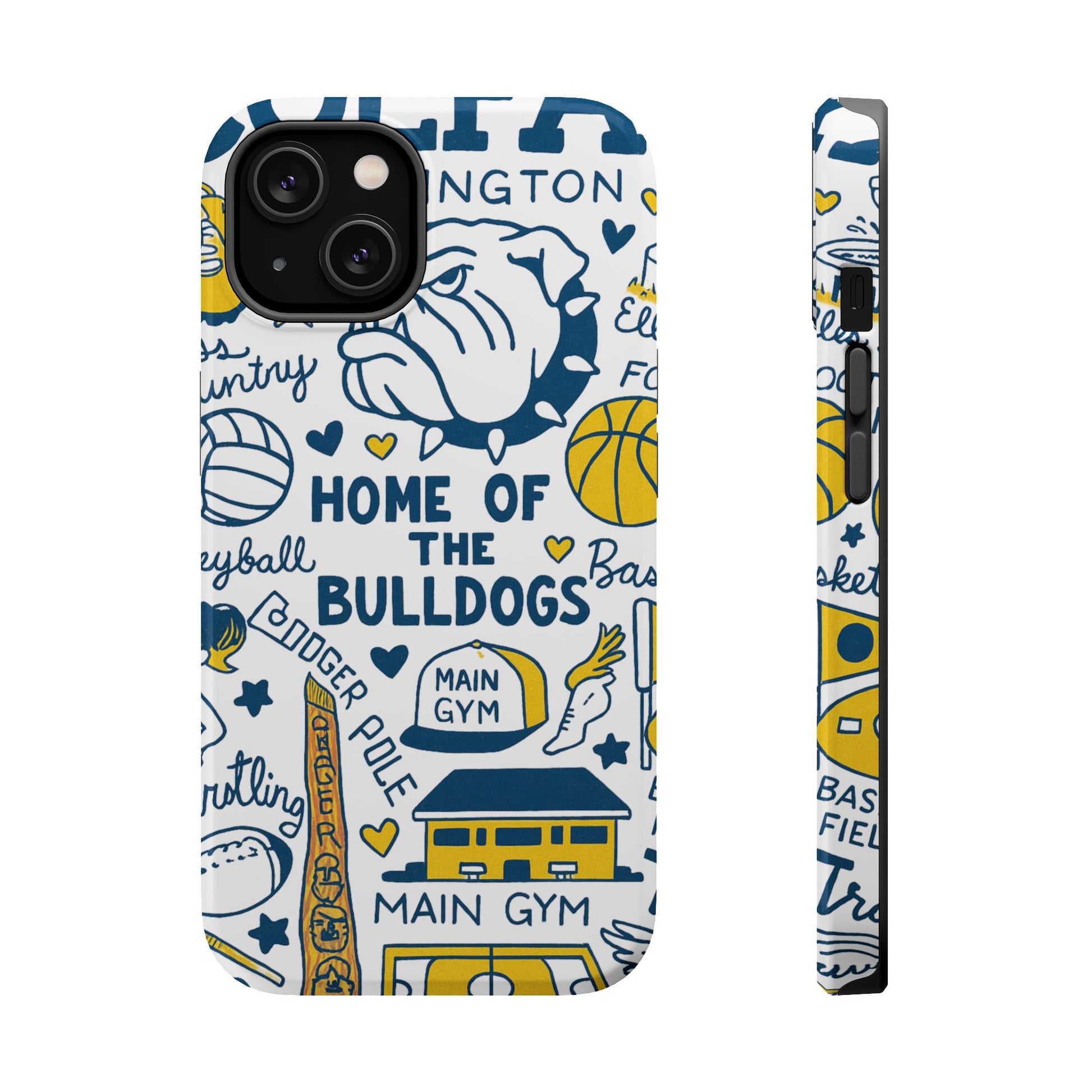 Colfax Bulldogs Magnetic Phone Case