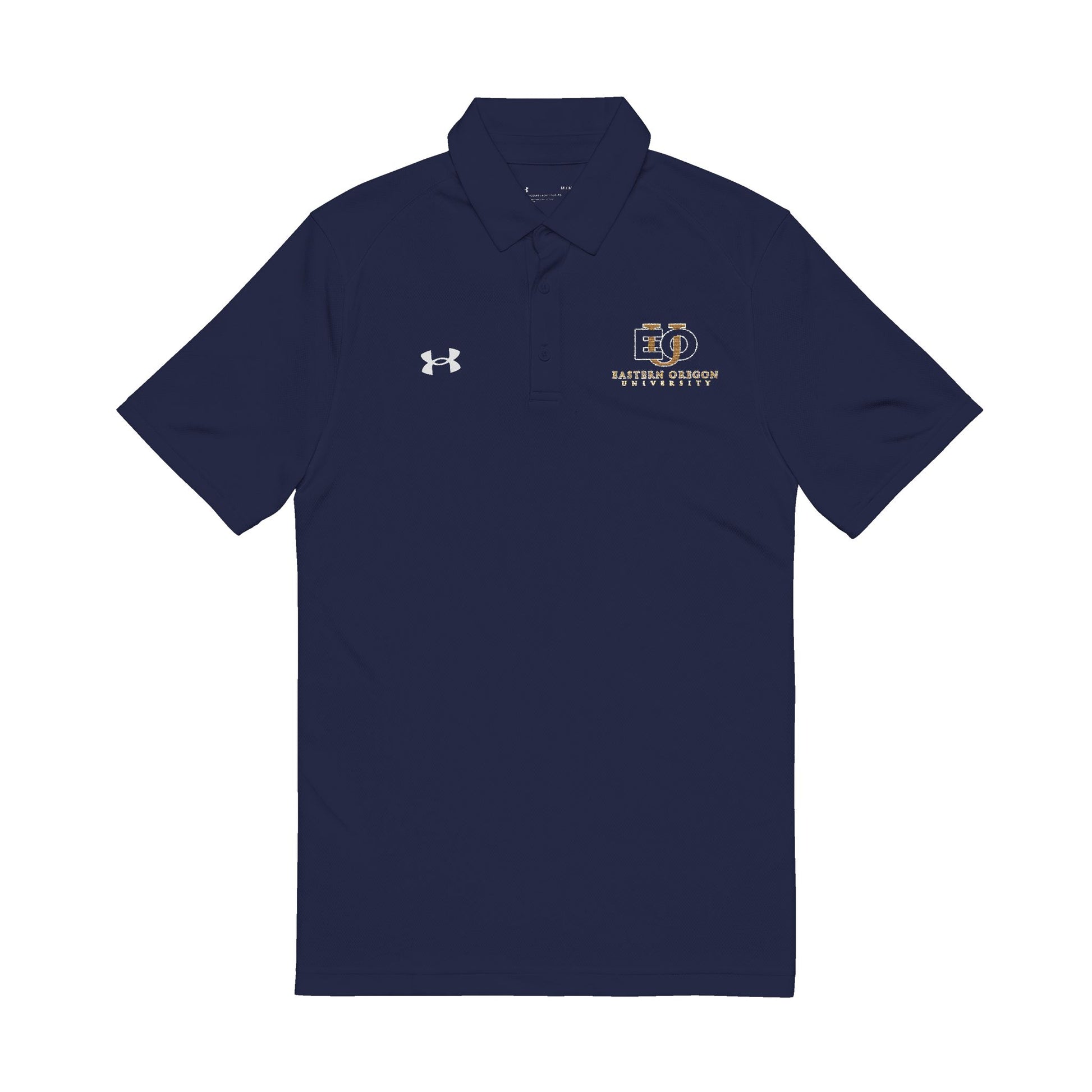Embroidered Navy Men's Polo