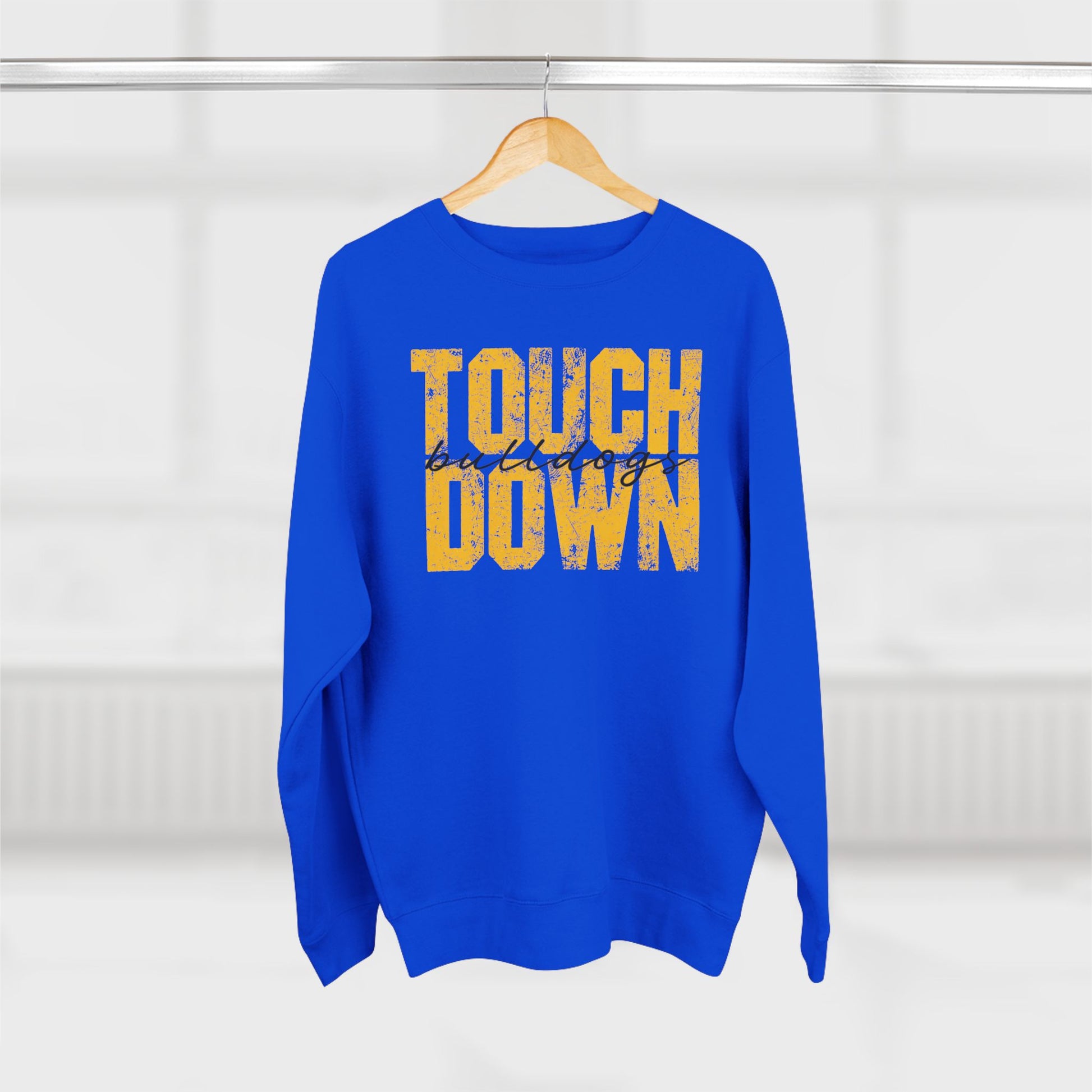 Touchdown Bulldogs Football Crewneck
