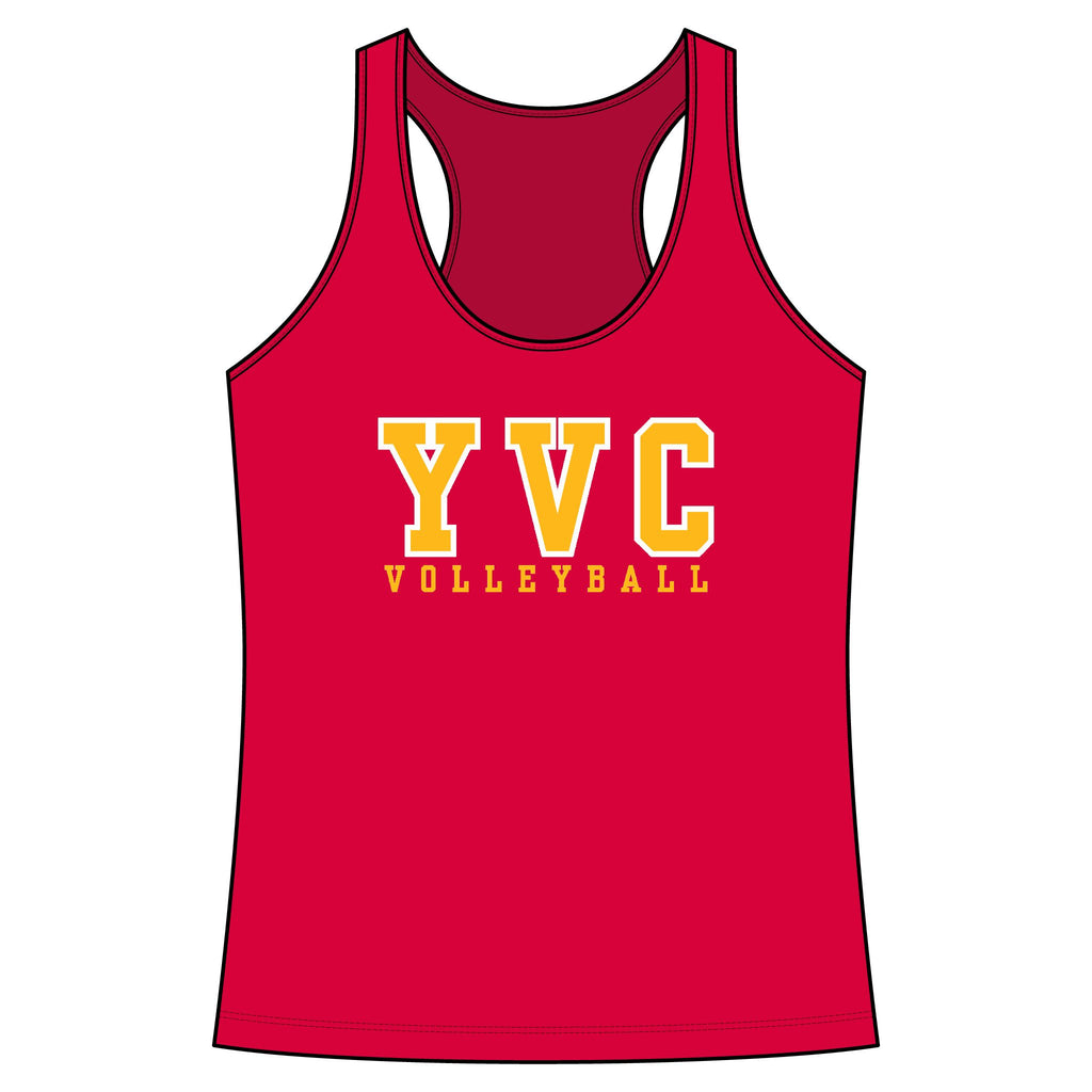 YVC Volleyball Women's Racerback Tank Top