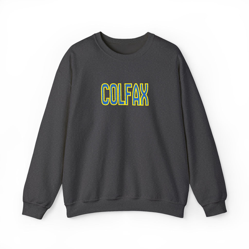 Colfax Retro Varsity Crewneck Sweatshirt
