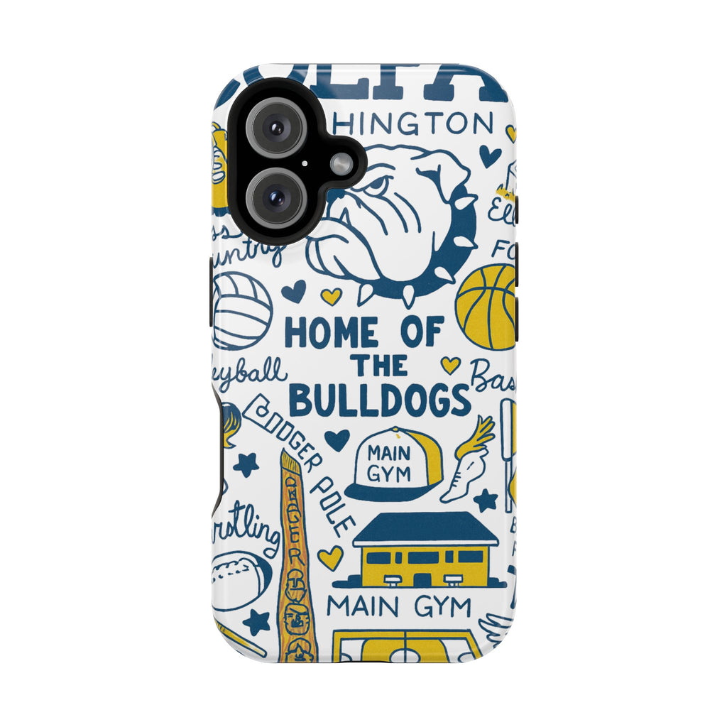 Colfax Bulldogs Magnetic Phone Case