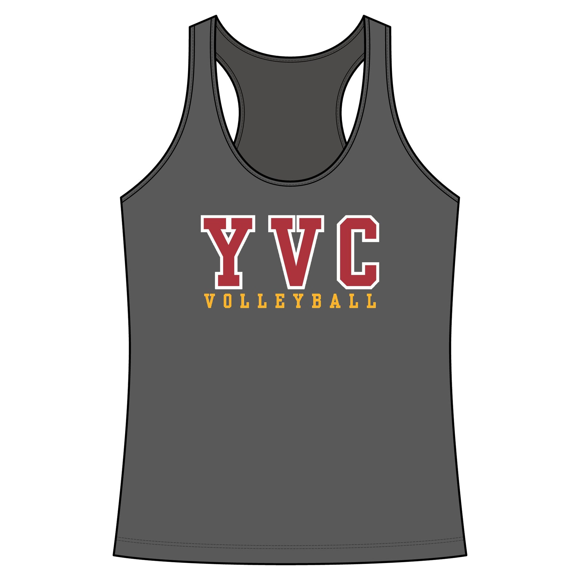 YVC Volleyball Women's Racerback Tank Top