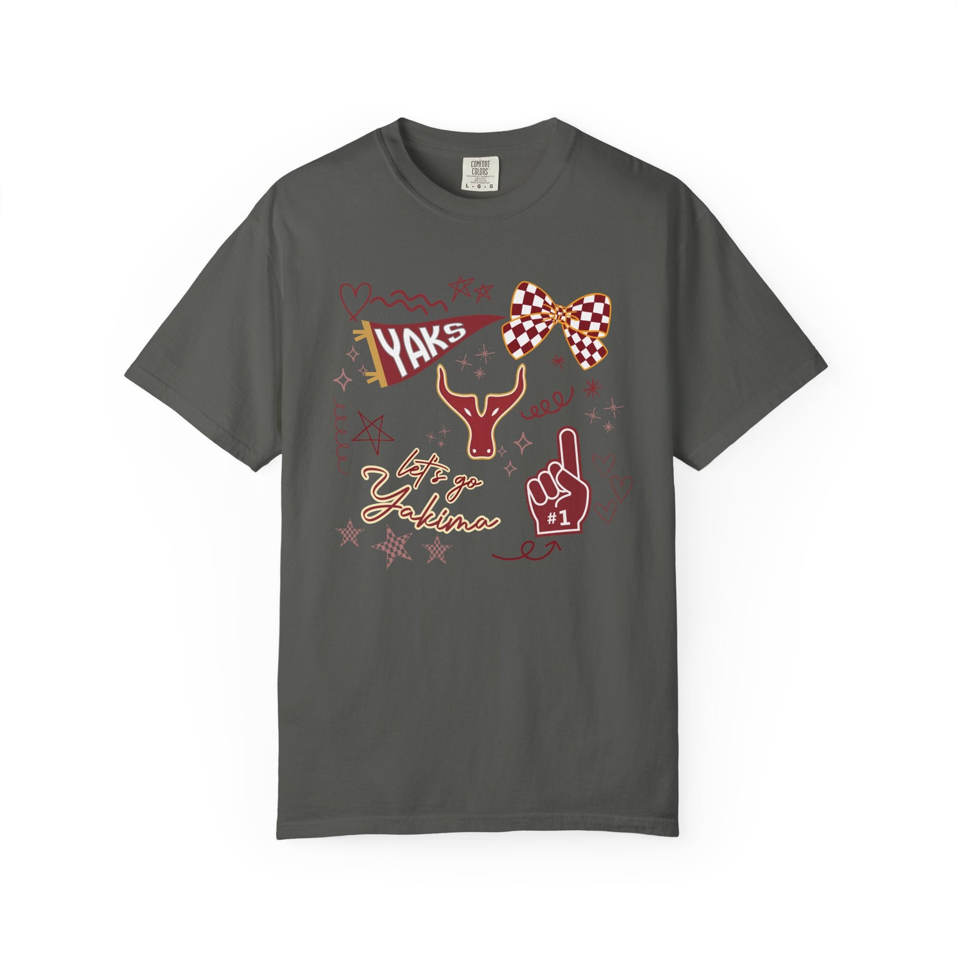 Yakima Cheer T-Shirt — "Let’s Go Yakima"
