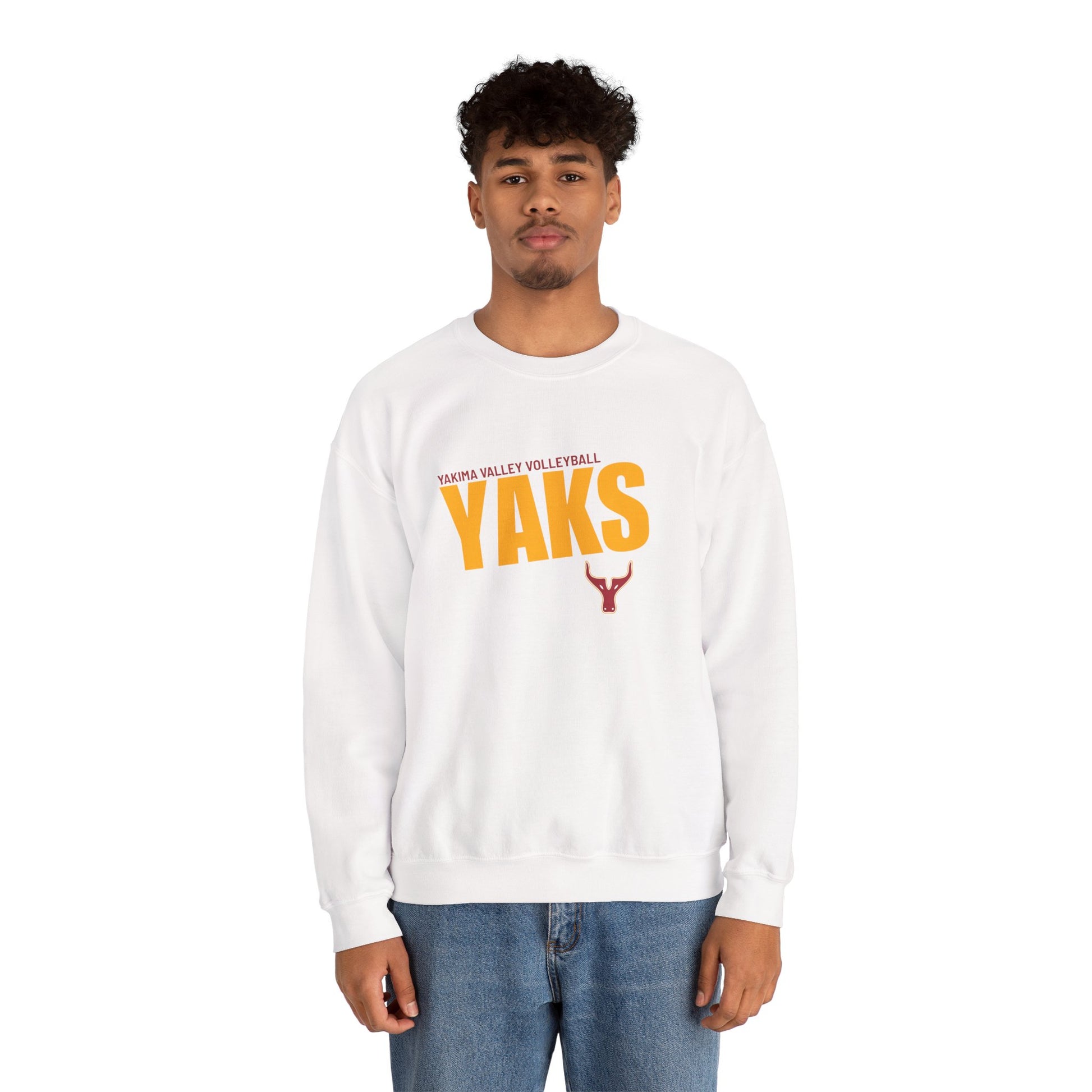YAKS Volleyball Crewneck Sweatshirt