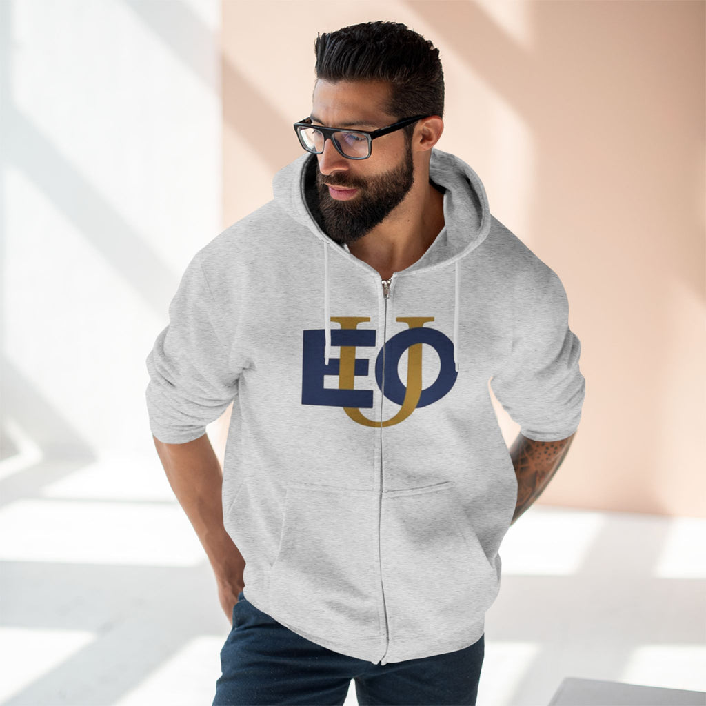 EOU Monogram Zip Hoodie