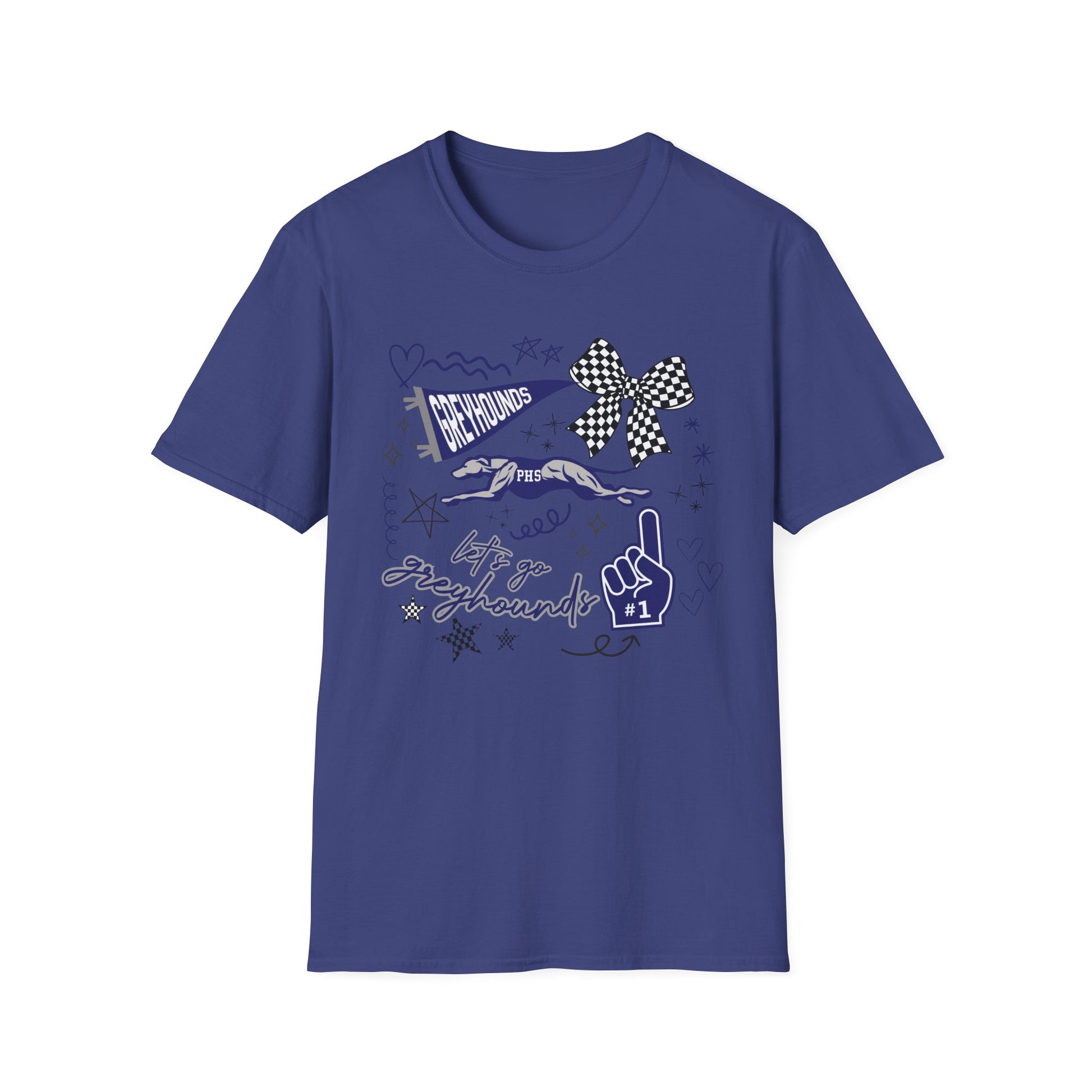 Greyhound Spirit Graphic Tee