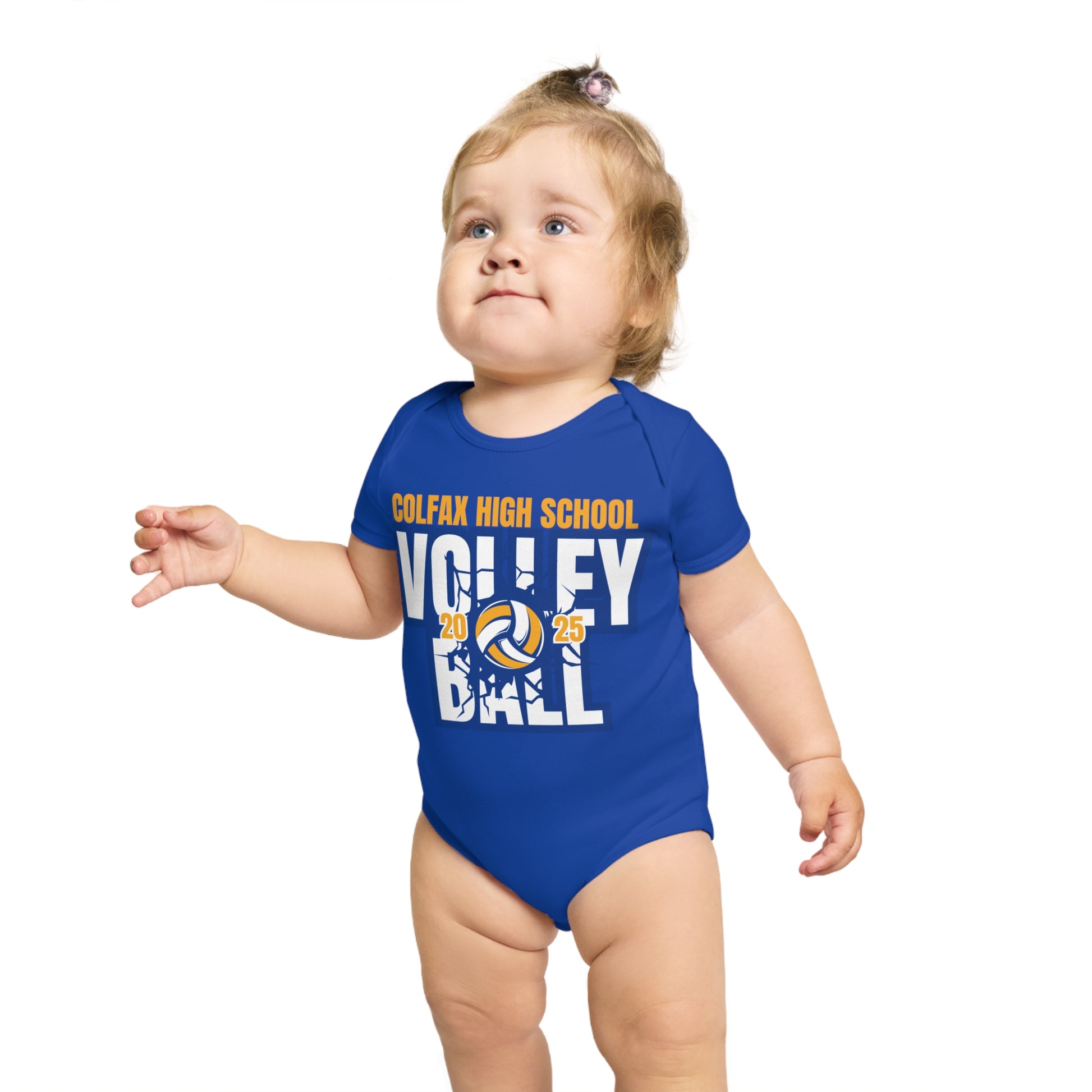 Bulldogs Volleyball Onesie Baby Bodysuit