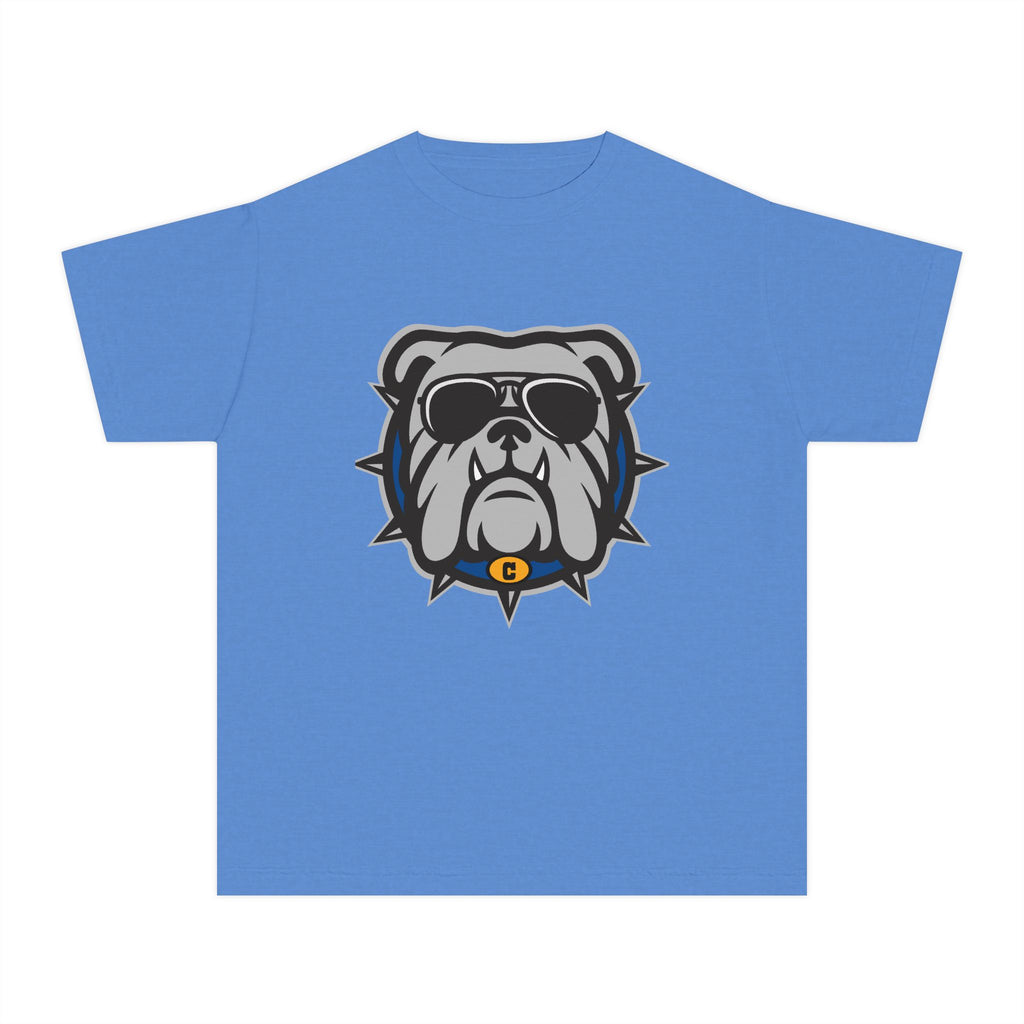 Cool Bulldog Graphic Youth Tee