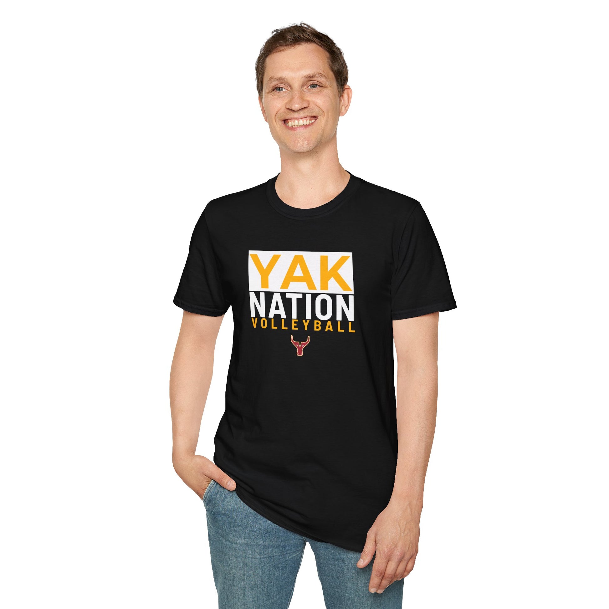 Yak Nation Volleyball T-Shirt