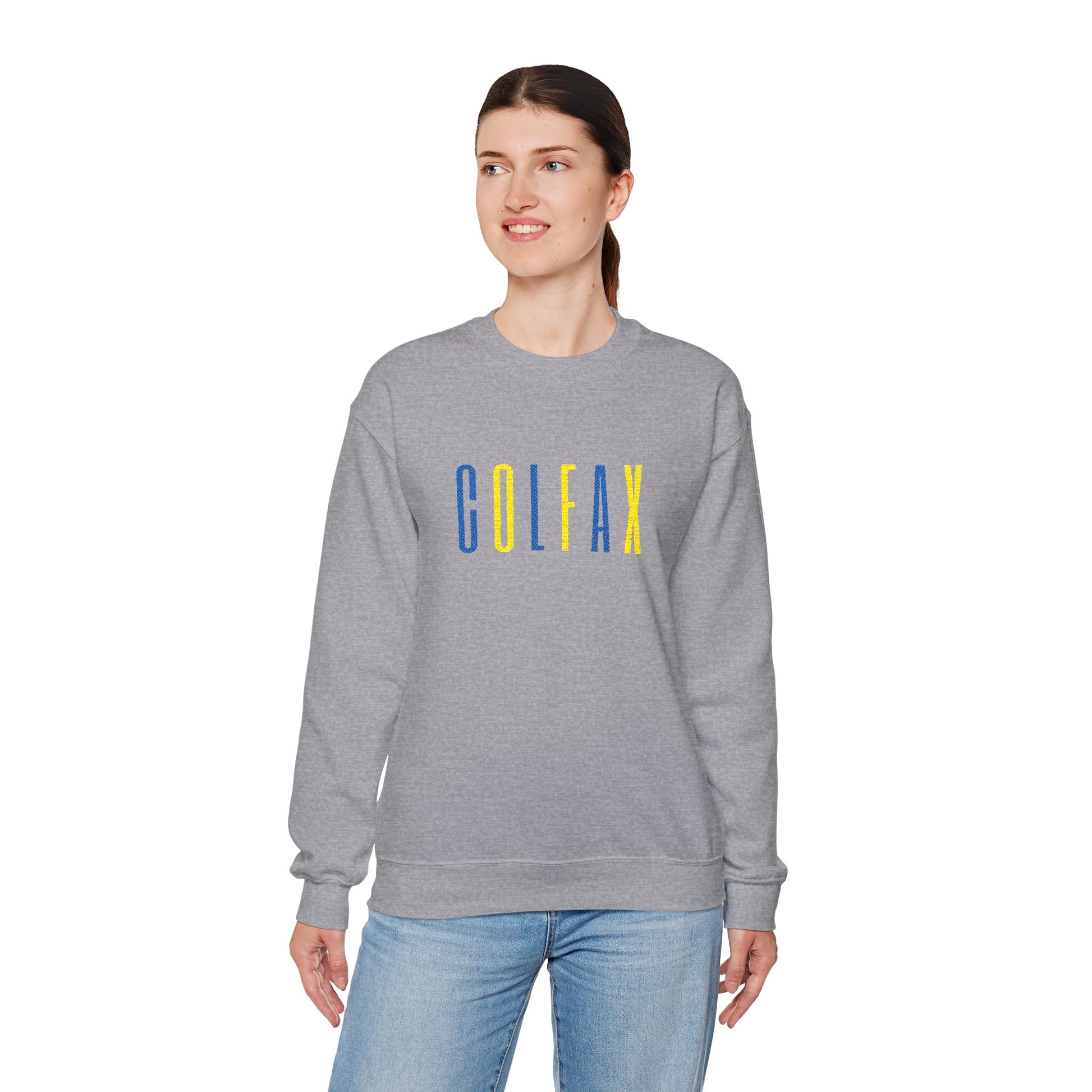 Colfax Embroidered Crewneck Sweatshirt