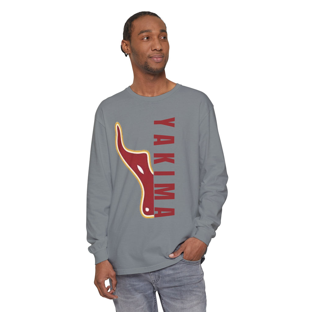 Copy of Unisex Volleyball Long Sleeve Tee, Garment-Dyed T-Shirt for Sports Fans, Yakima Valley Apparel, Casual Wear, Great for Gifts