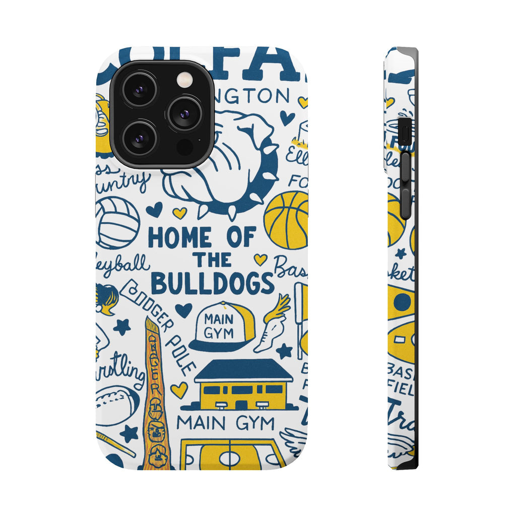 Colfax Bulldogs Magnetic Phone Case