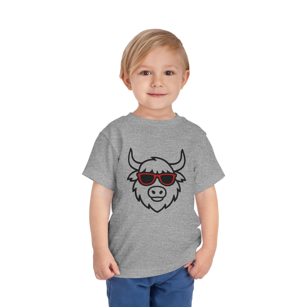 Cool Yak Toddler Tee with Sunglasses