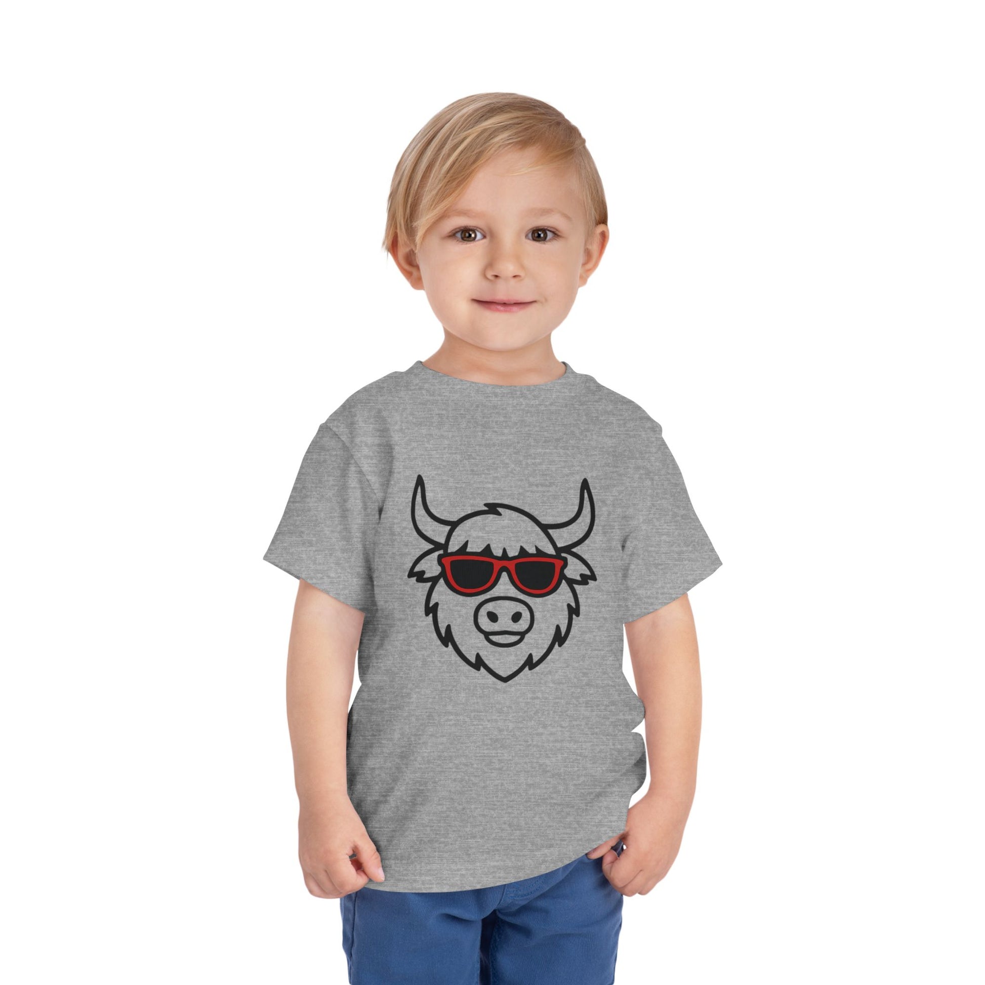 Cool Yak Toddler Tee with Sunglasses