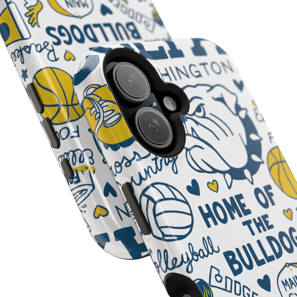 Colfax Bulldogs Magnetic Phone Case