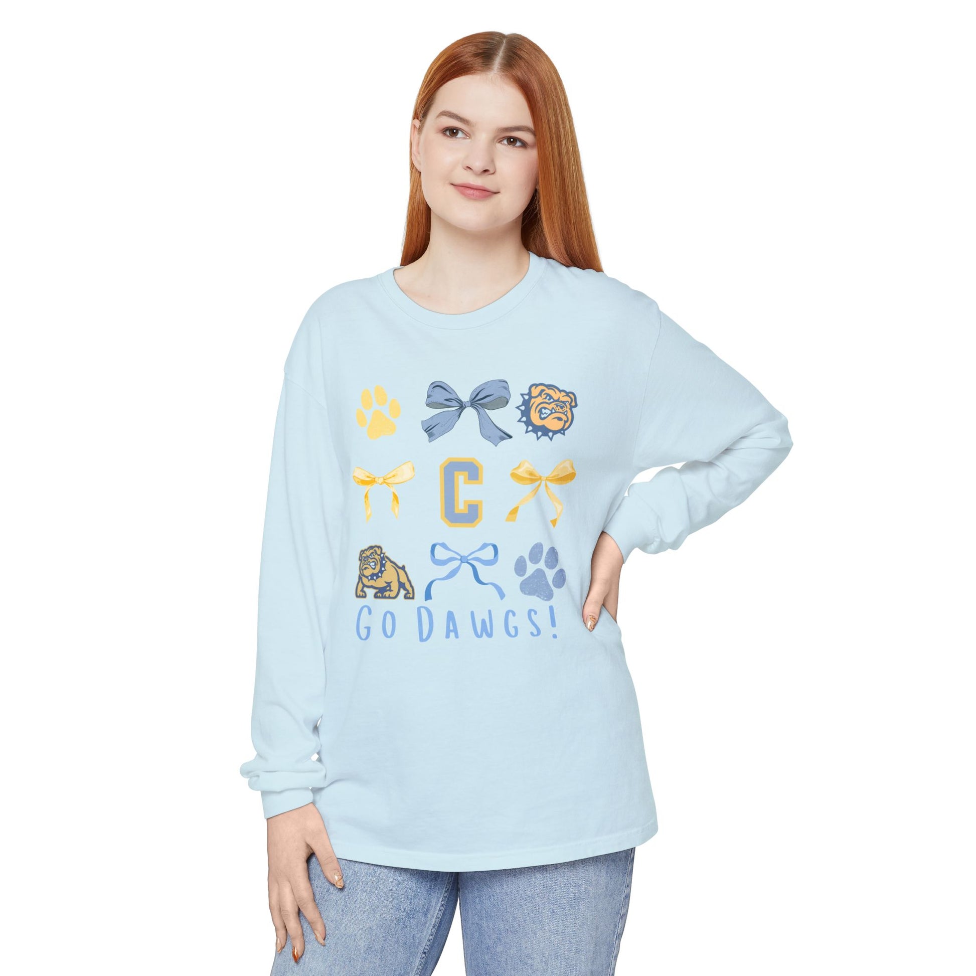 Cheerful Long Sleeve T-Shirt