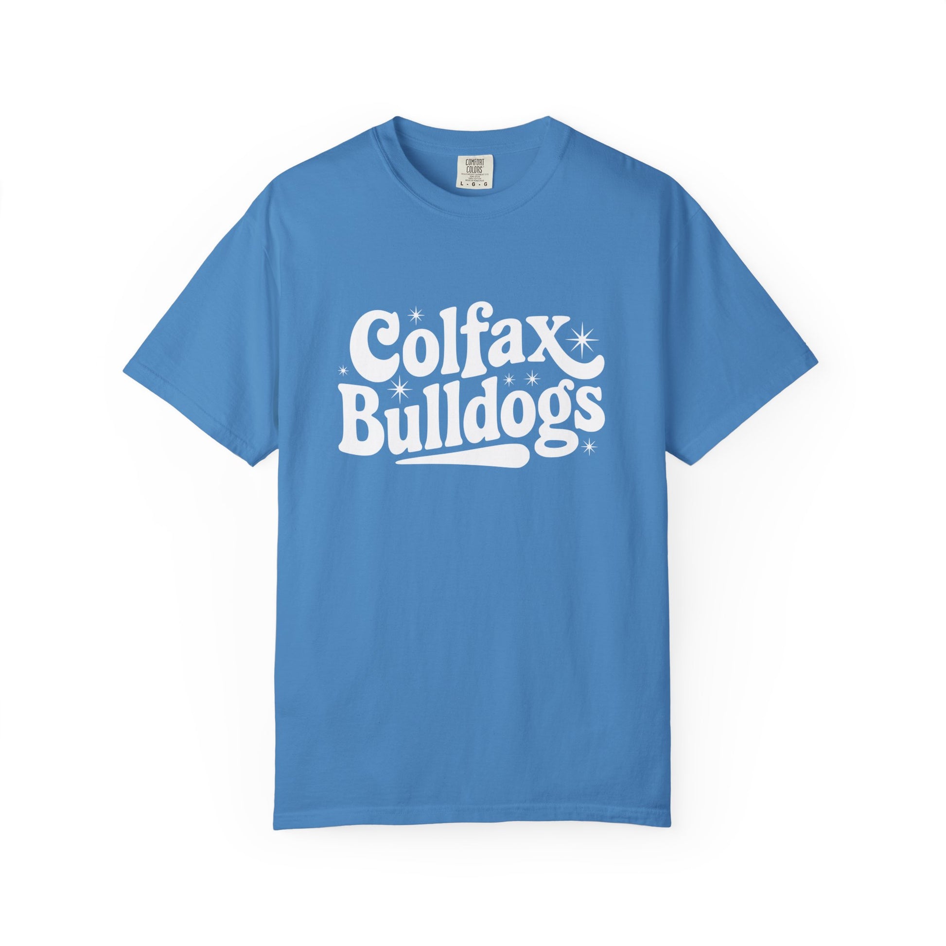 Colfax Bulldog with Stars T-shirt