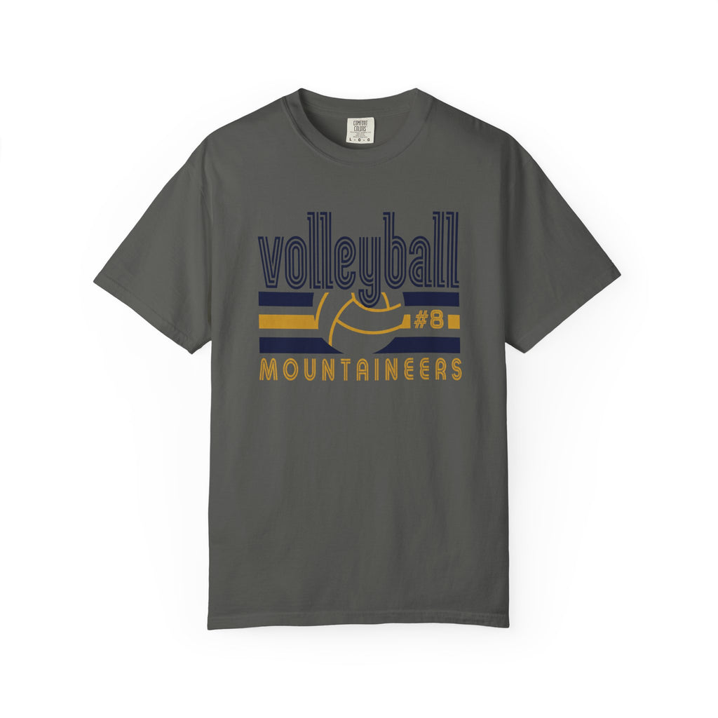 Mountaineers #8 Retro Sports T-Shirt