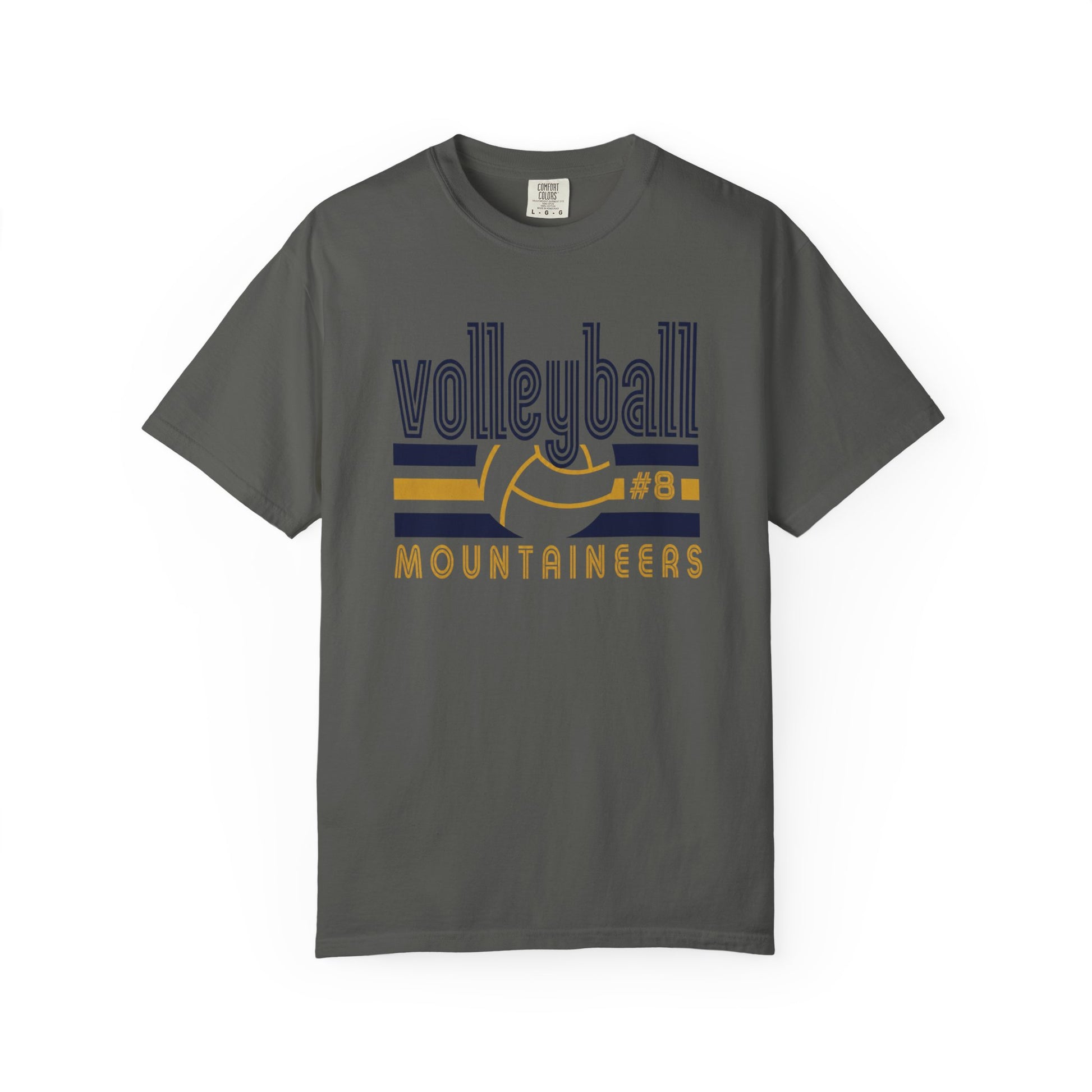 Mountaineers #8 Retro Sports T-Shirt
