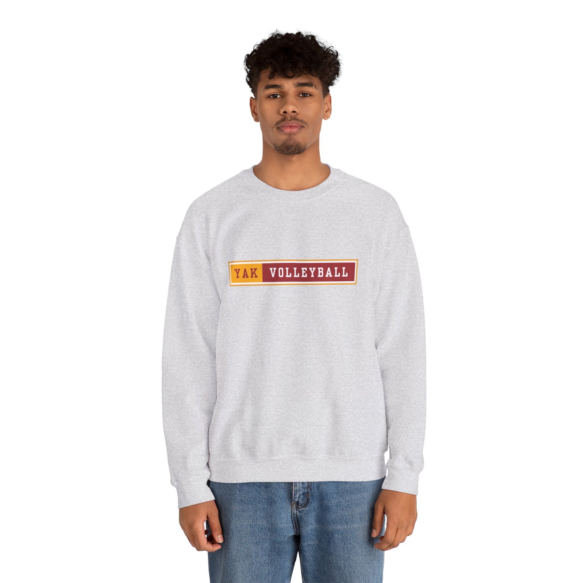 Yak Volleyball Crewneck Sweatshirt